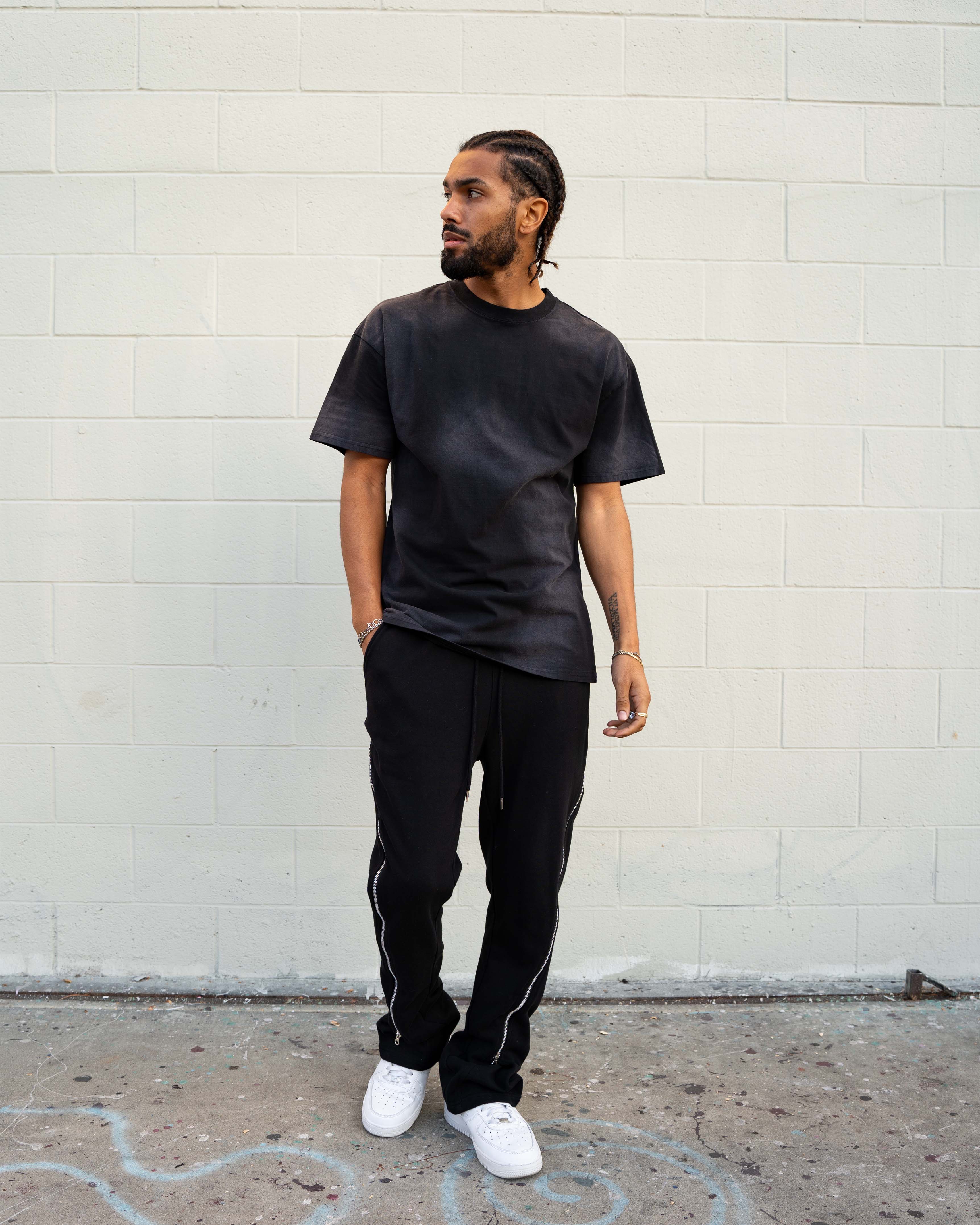 EPTM SUN FADED TEE - BLACK