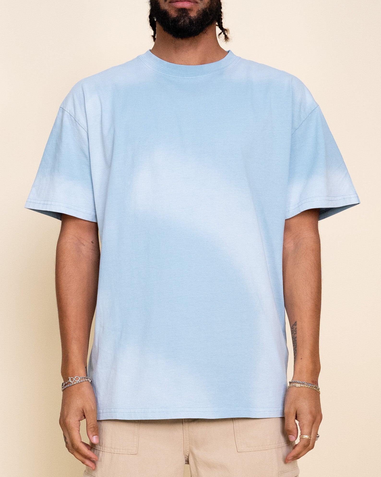 EPTM SUN FADED TEE - SKY BLUE