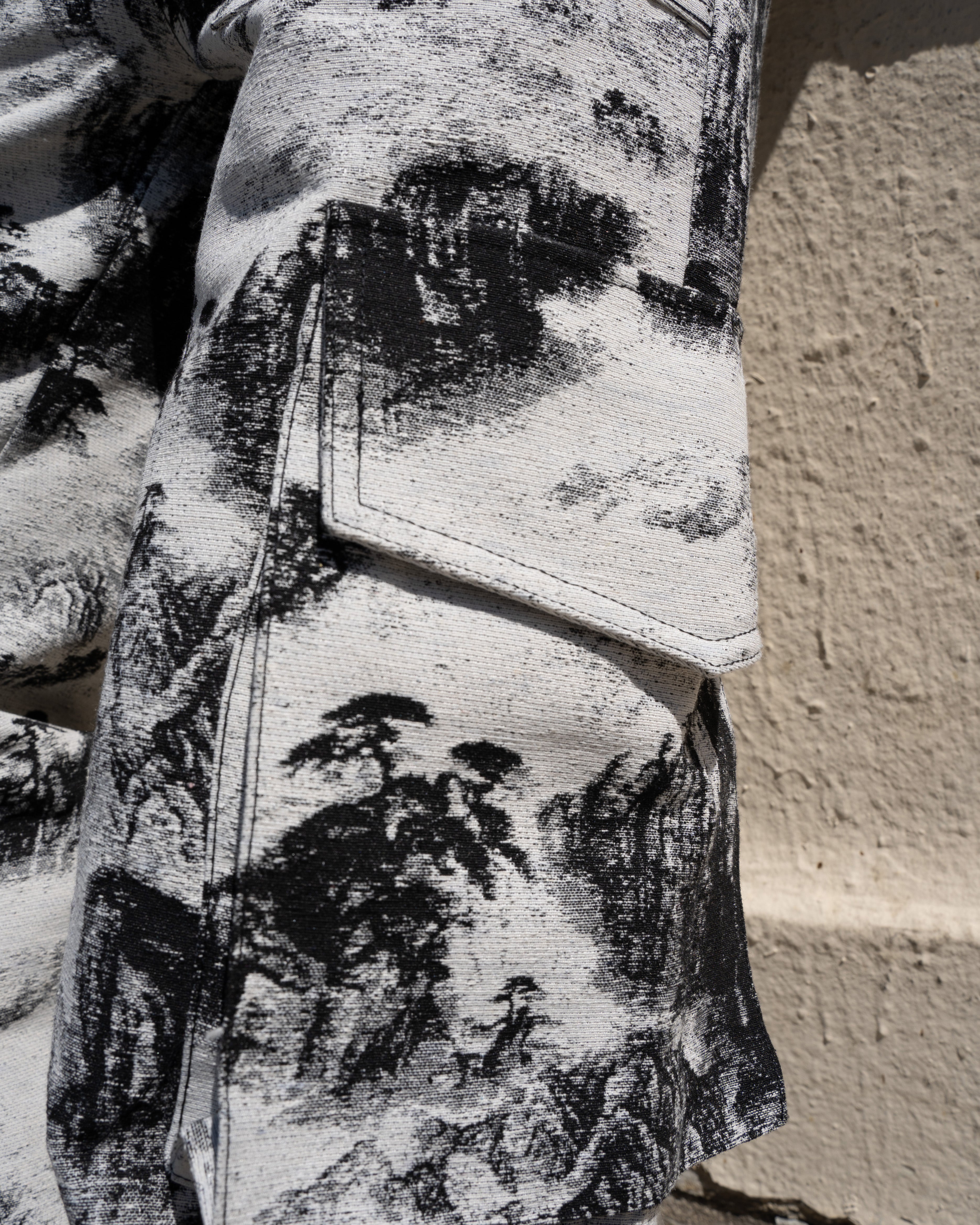 EPTM Tapestry Cargo Pants - Black