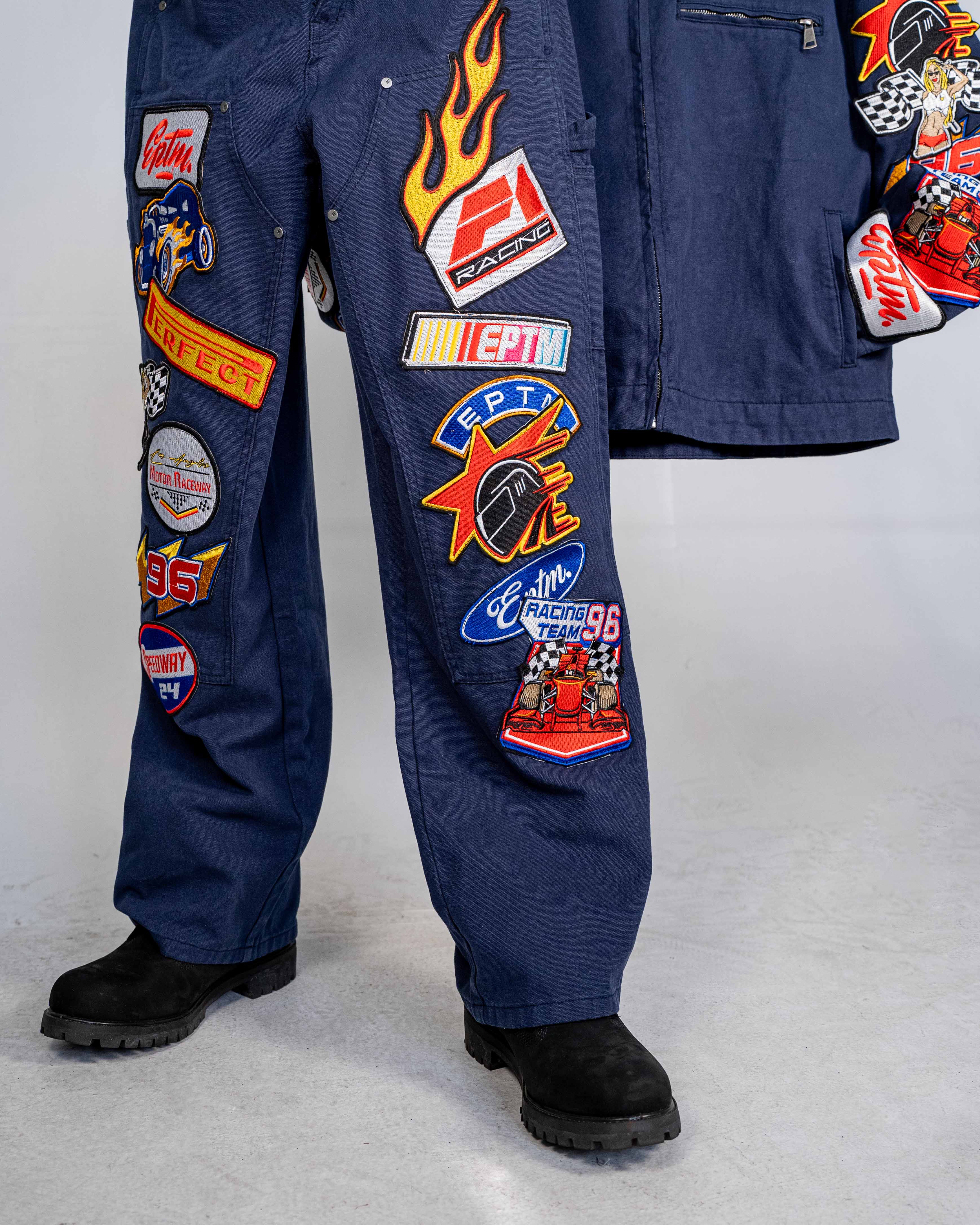 Turbo Carpenter Pants - Navy