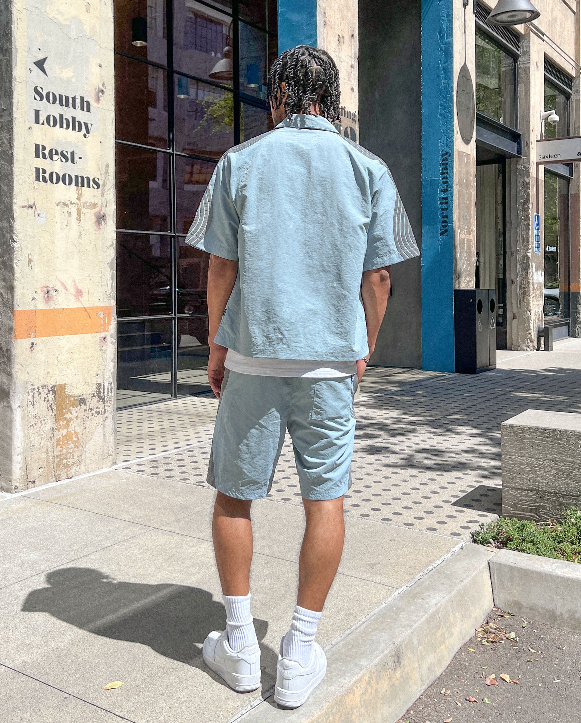 EPTM Vally Shorts - Dusty Blue