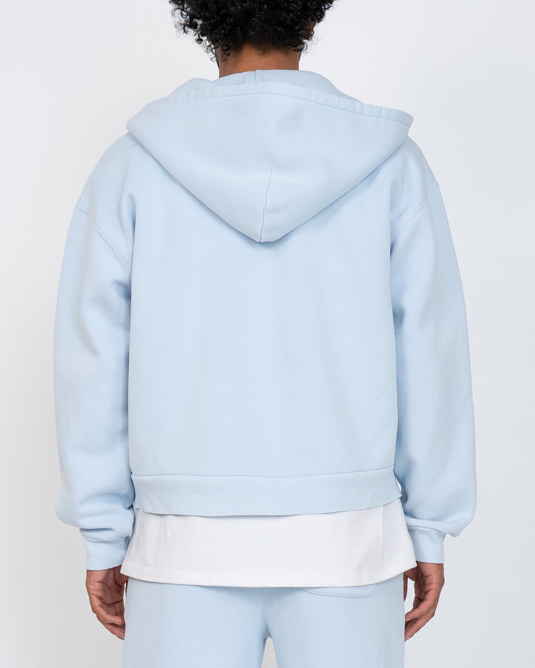 EPTM Vintage Zip Up Hoodie - Sky Blue