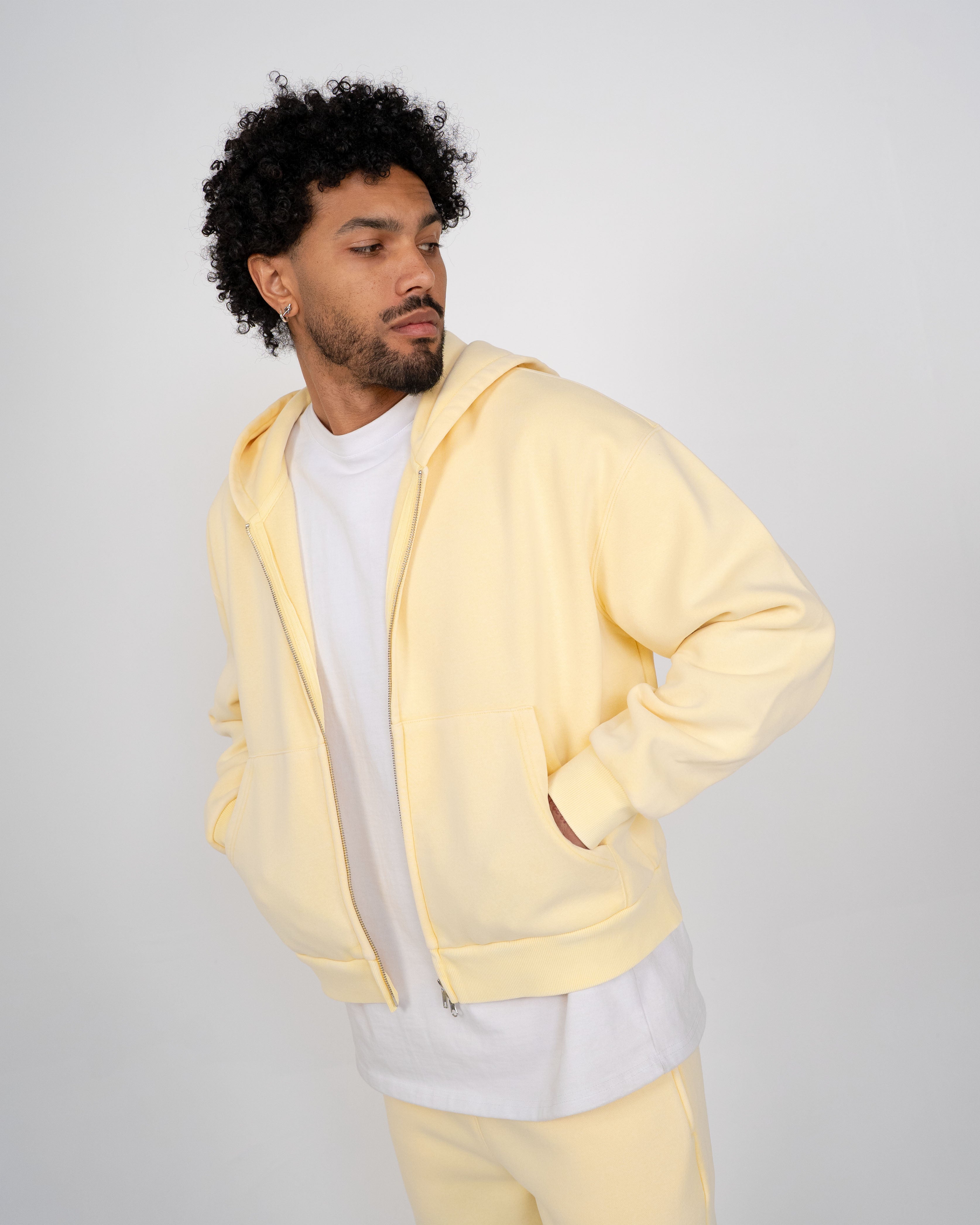 EPTM Vintage Zip Up Hoodie - Yellow