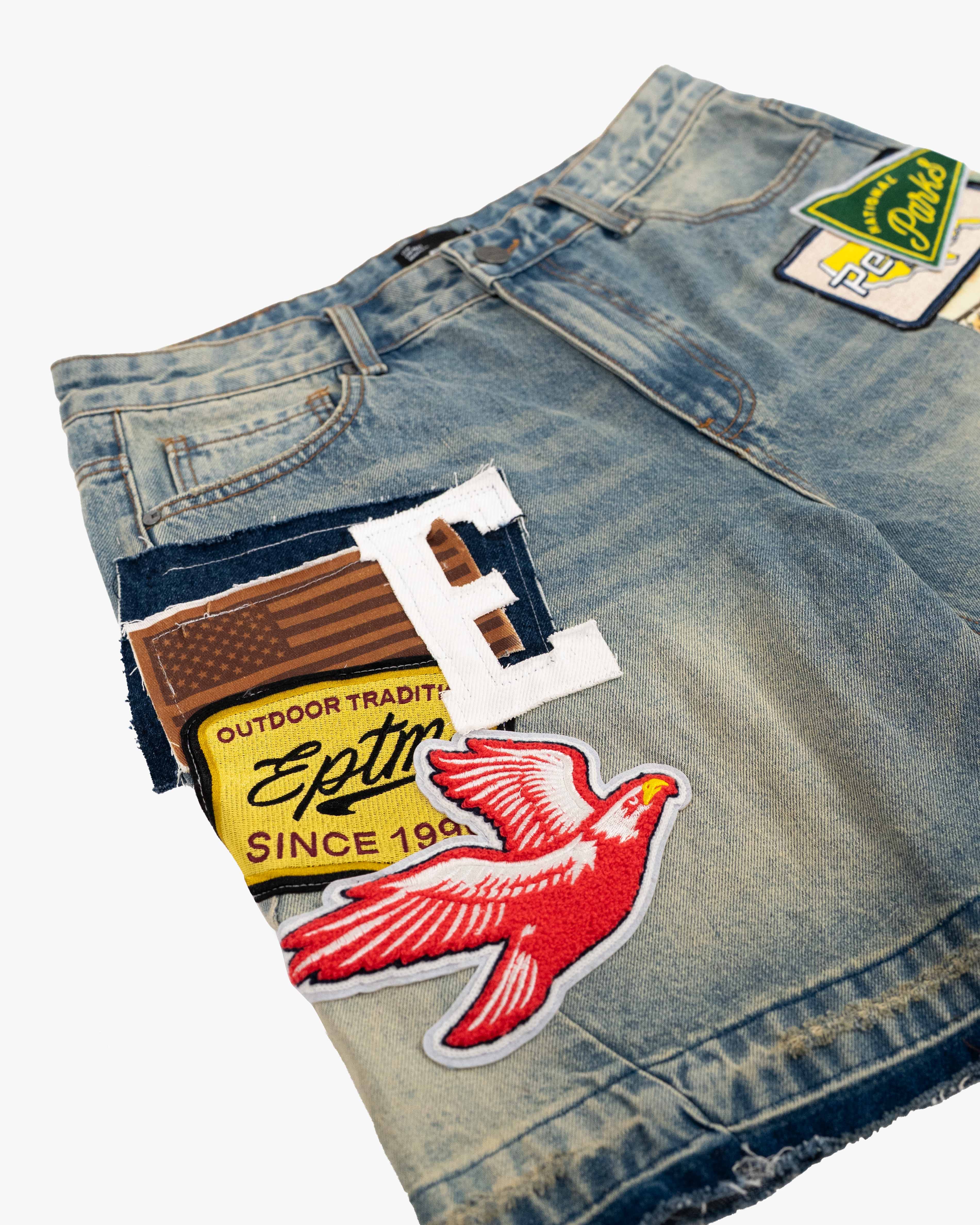 EPTM Yankee Shorts - Blue