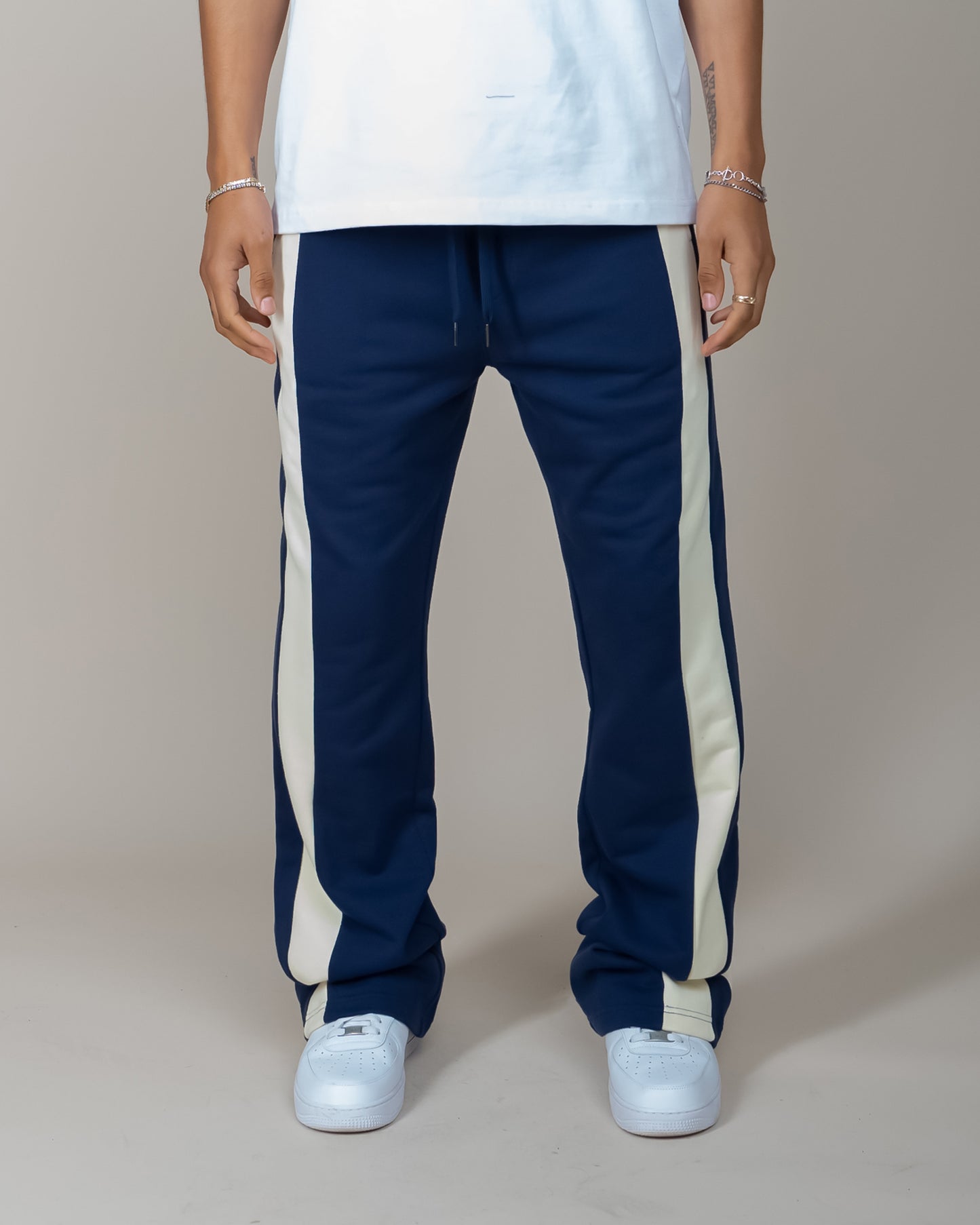 EPTM BARRY FLARE PANTS - NAVY