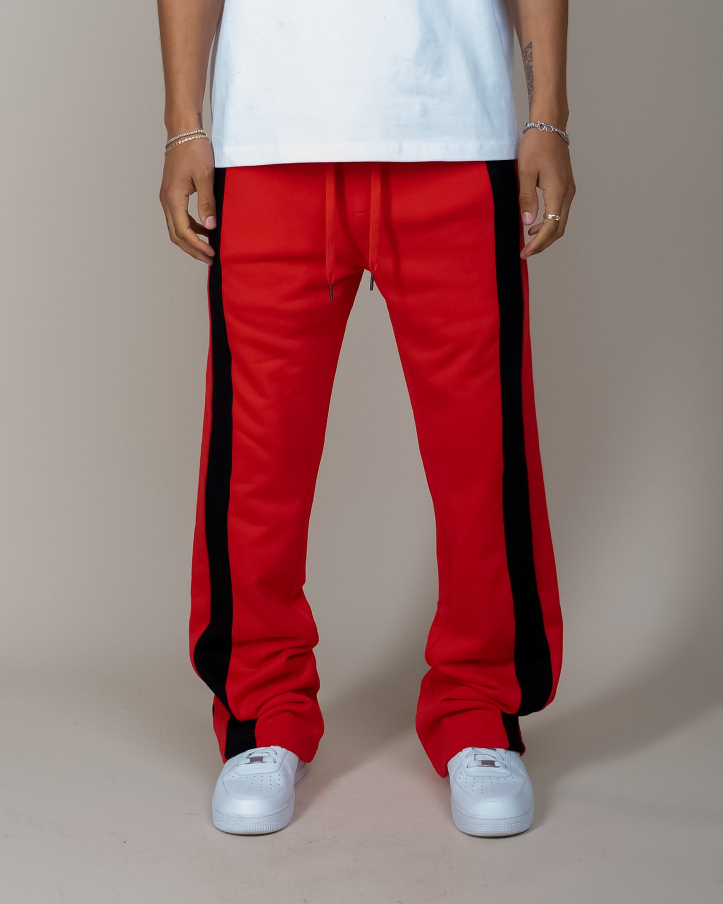EPTM BARRY FLARE PANTS - RED