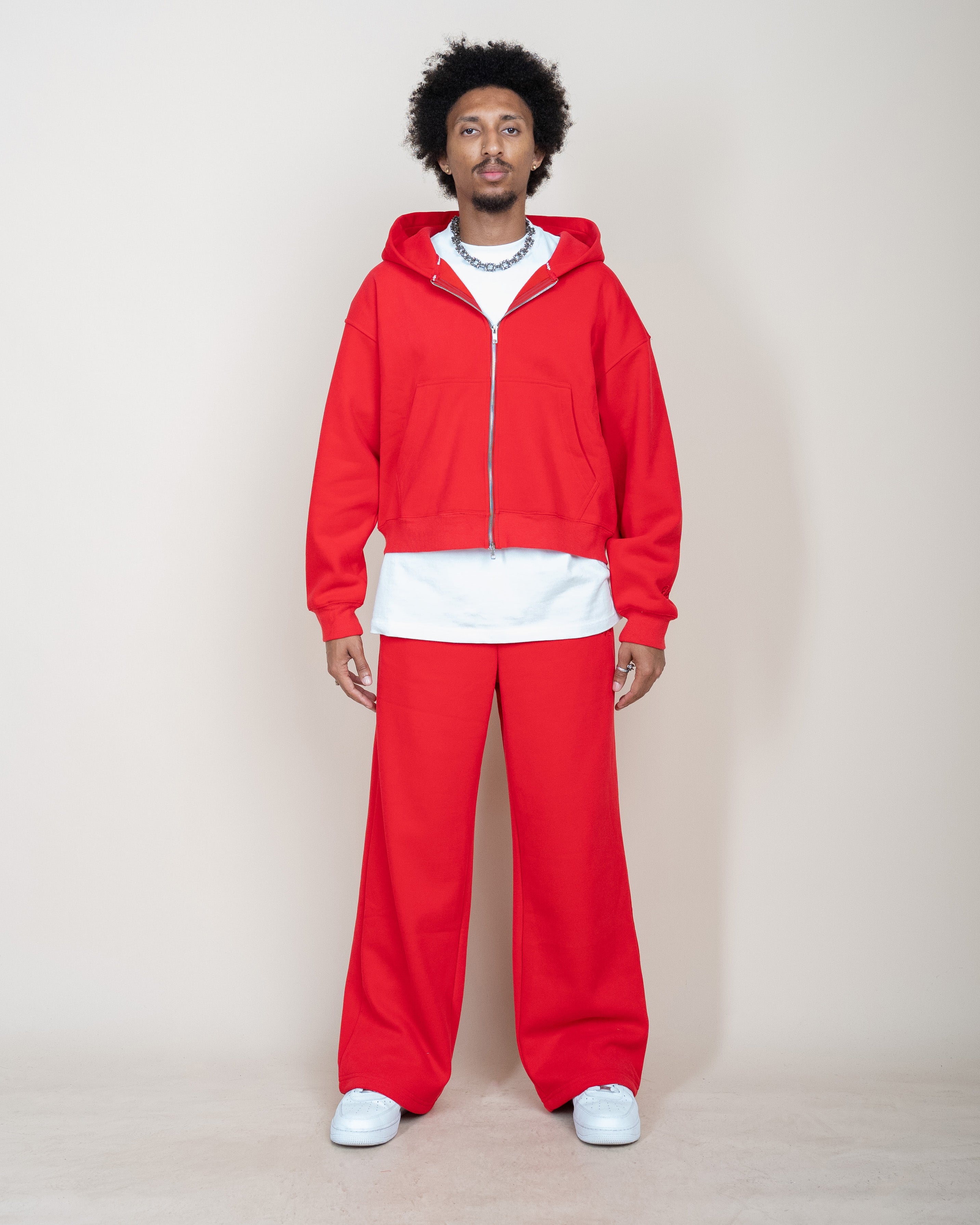 EPTM Perfect Baggy Fleece Pants - Red