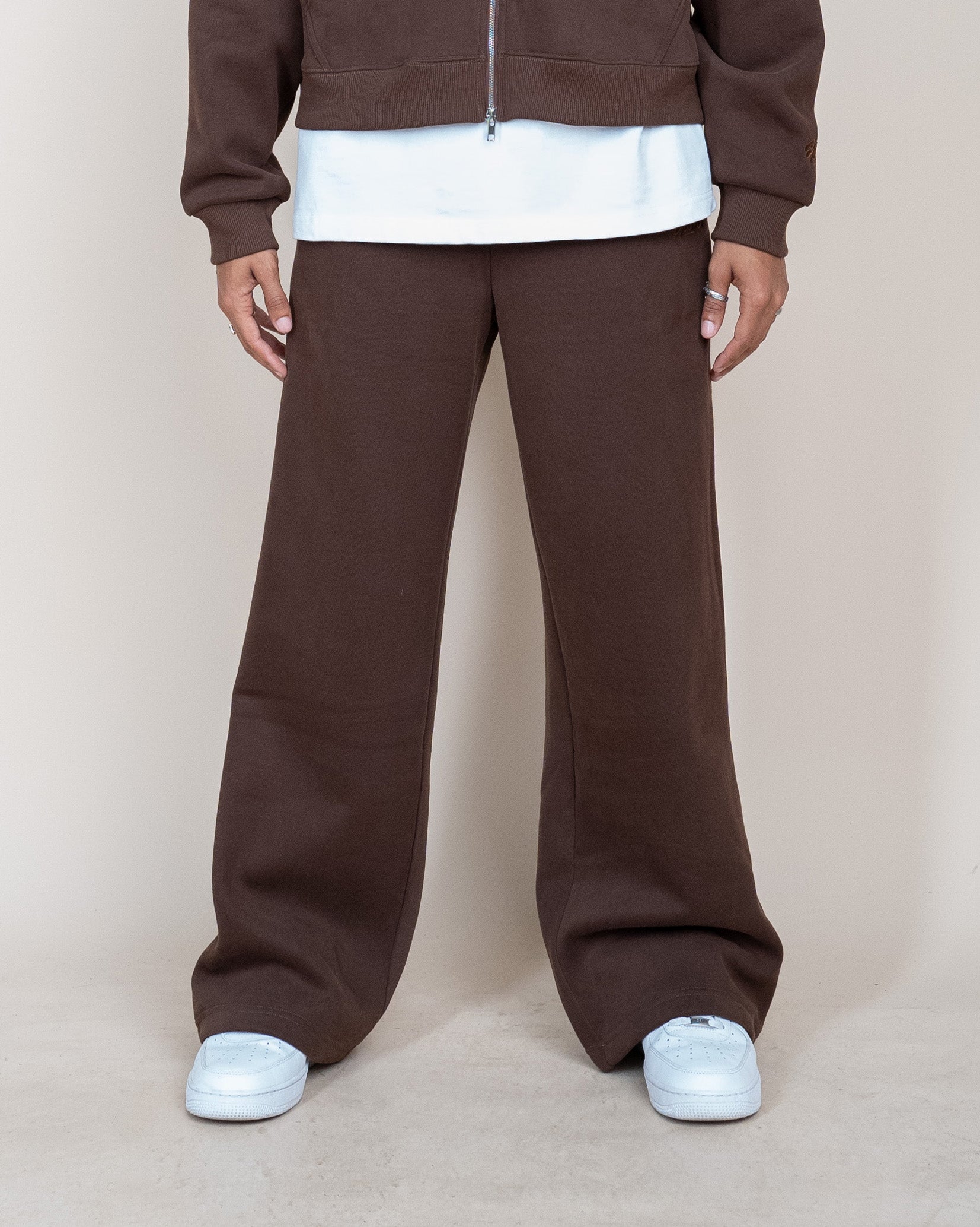 EPTM Perfect Baggy Fleece Pants - Brown
