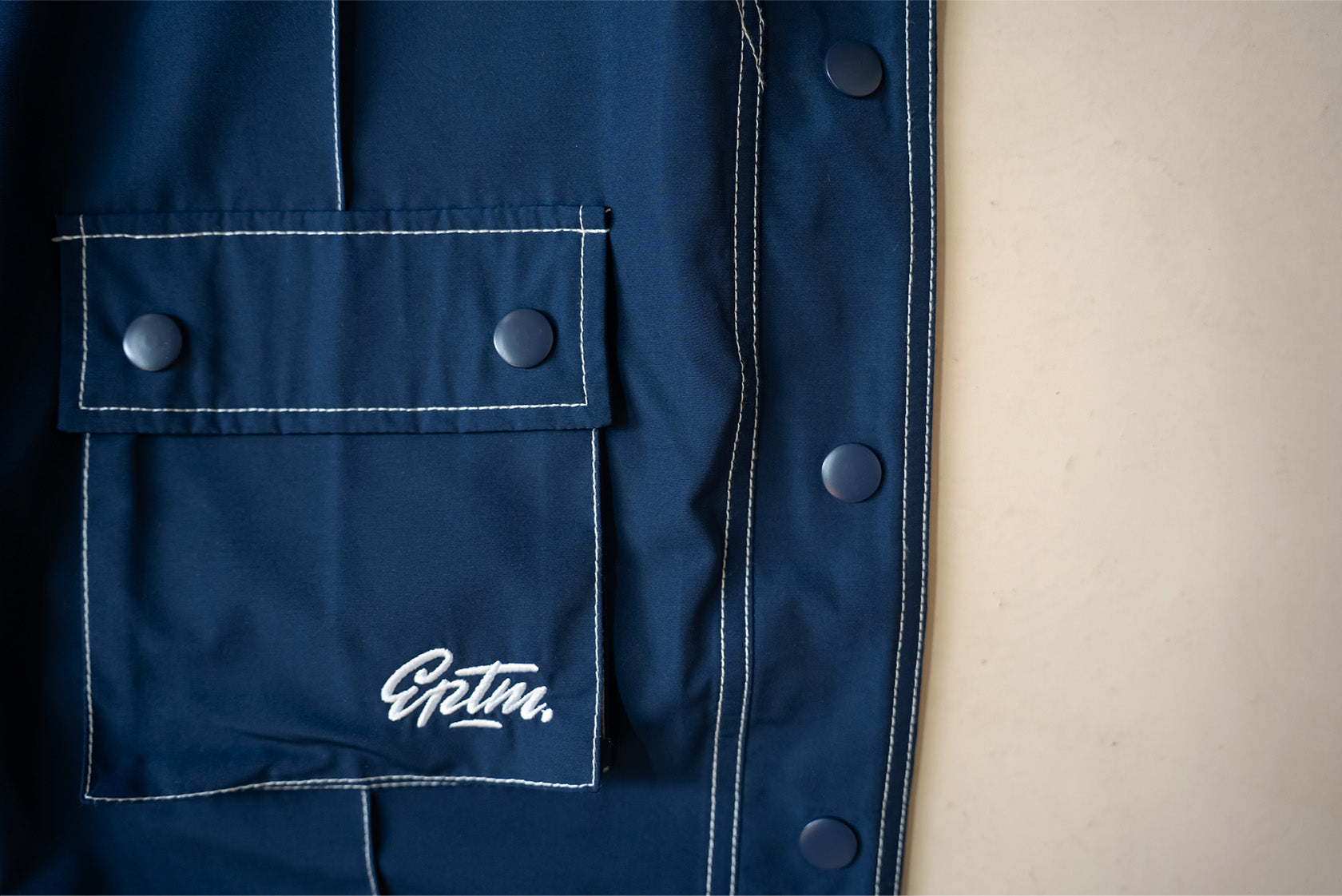 EPTM Central Snap Pants - Navy