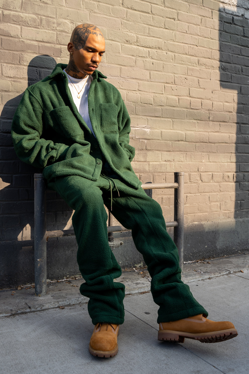 EPTM Comfy Flare Pants - Hunter Green