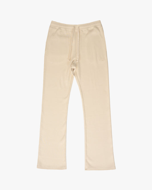 EPTM THERMAL FLARE PANTS-CREAM