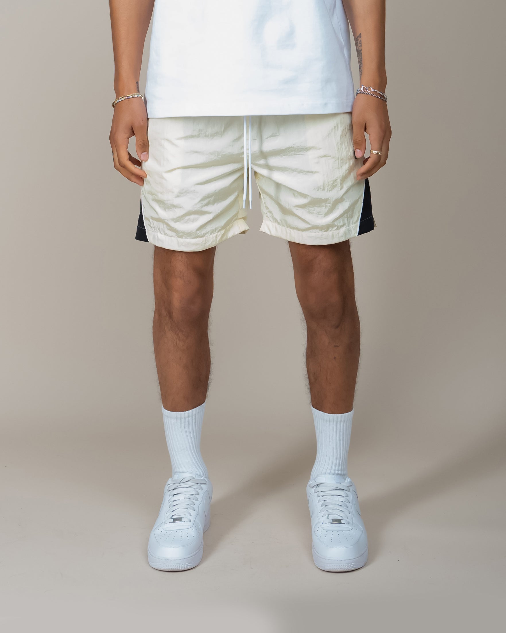 EPTM Derby Shorts - Cream