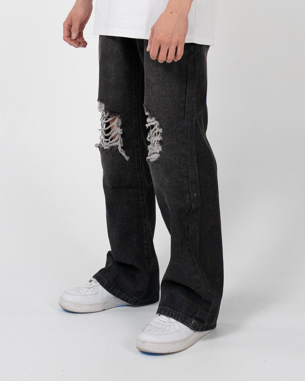 EPTM Distreesed Basic Jeans - Black