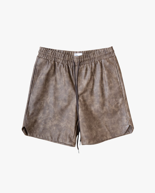 EPTM LUXE SHORTS - BROWN