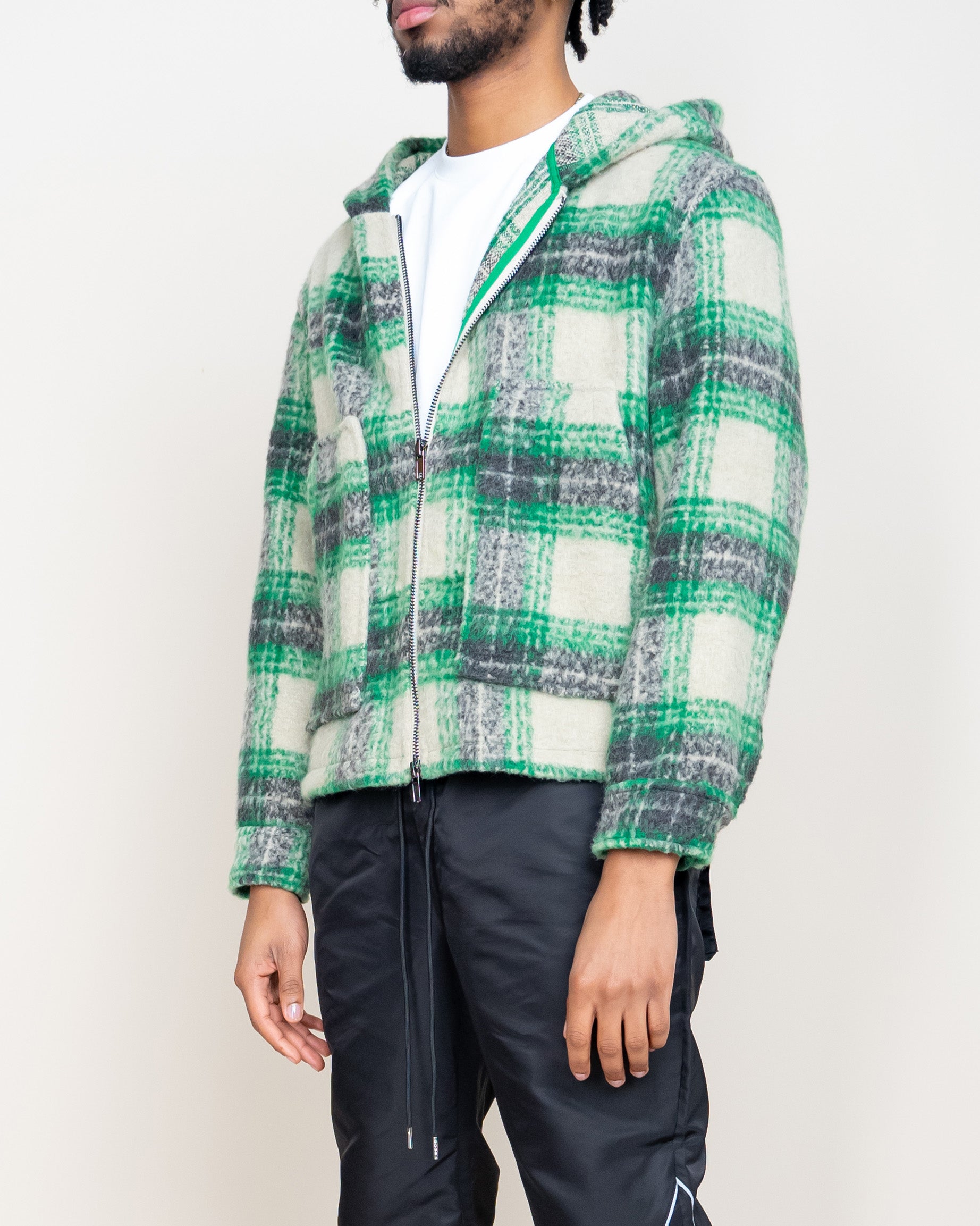 EPTM Mohair Flannel Jacket - Green