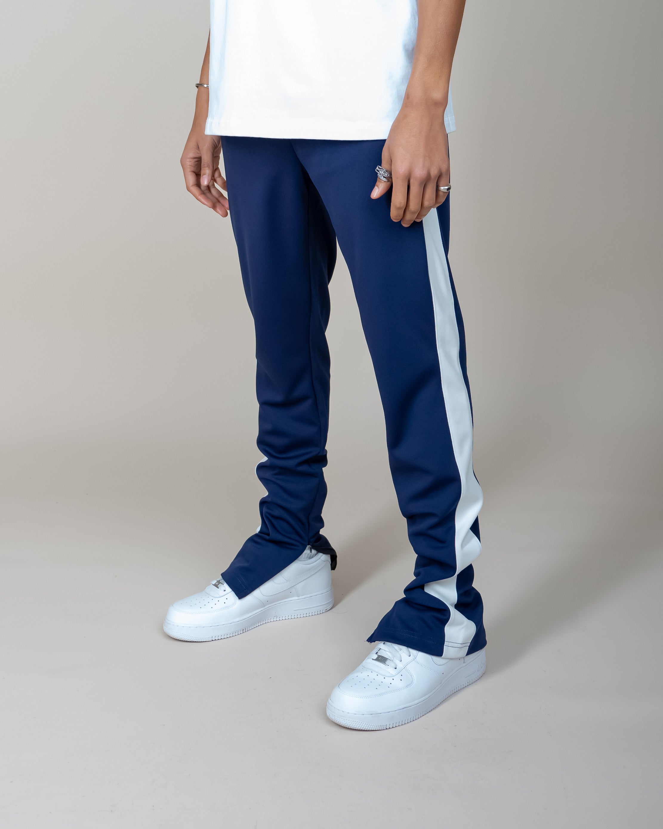 EPTM Track Pants - Navy/Ivory