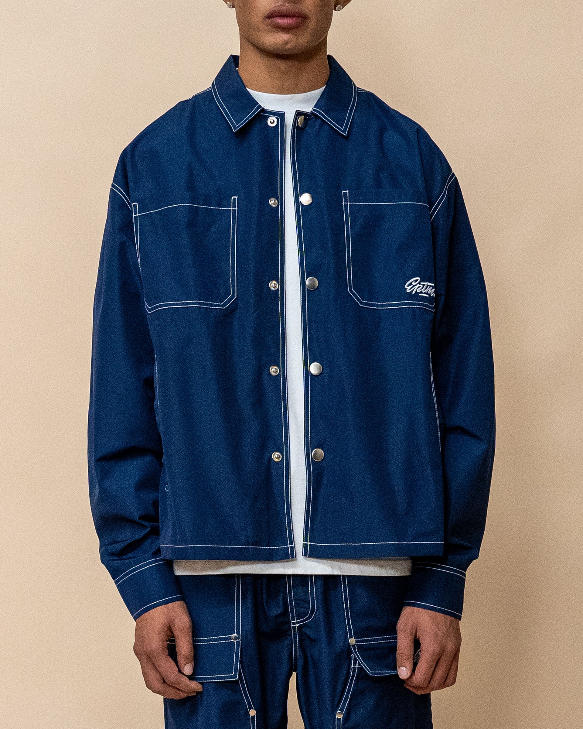 EPTM PACIFIC L/S SHIRT - NAVY