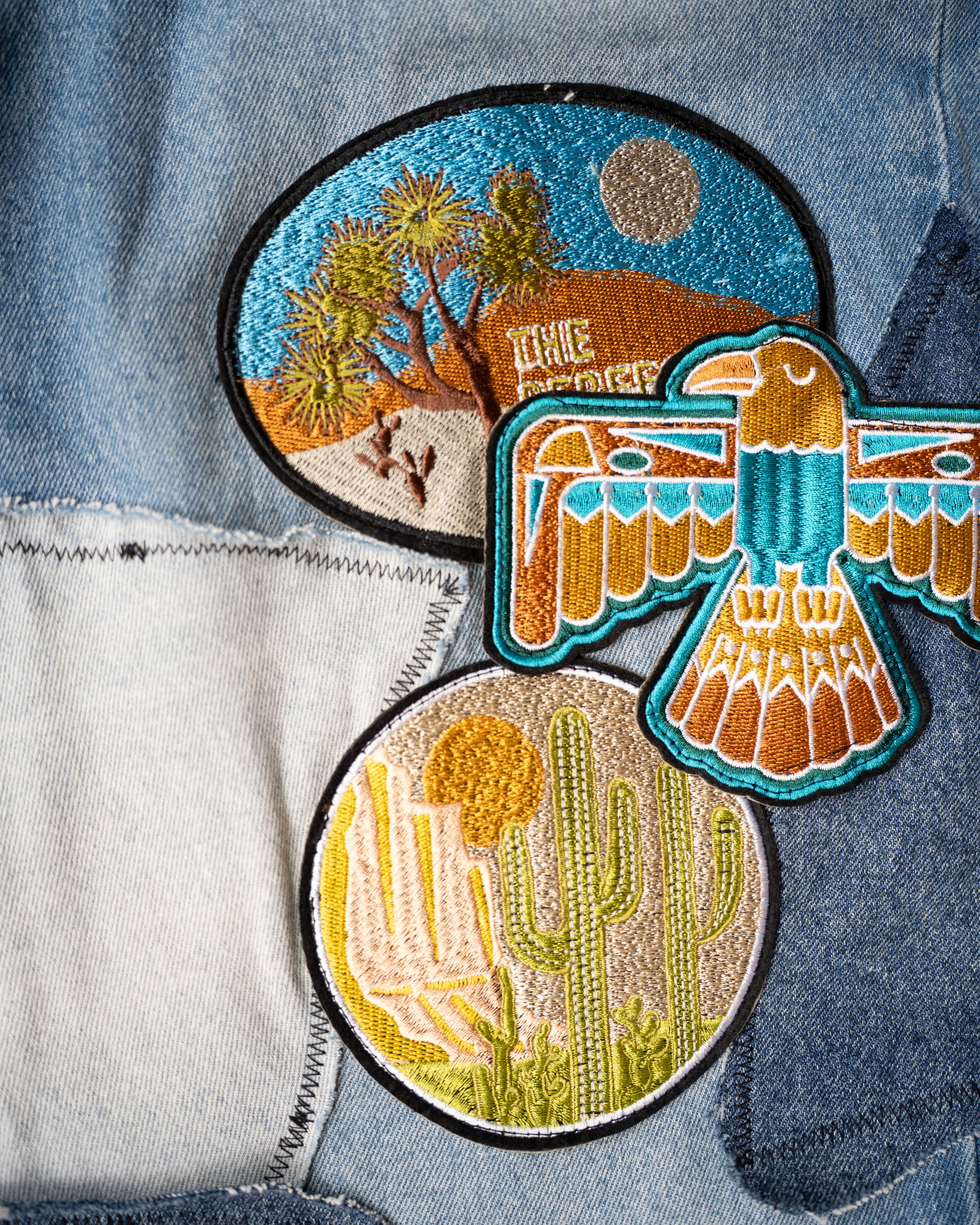 EPTM Patchwork Jeans - Blue