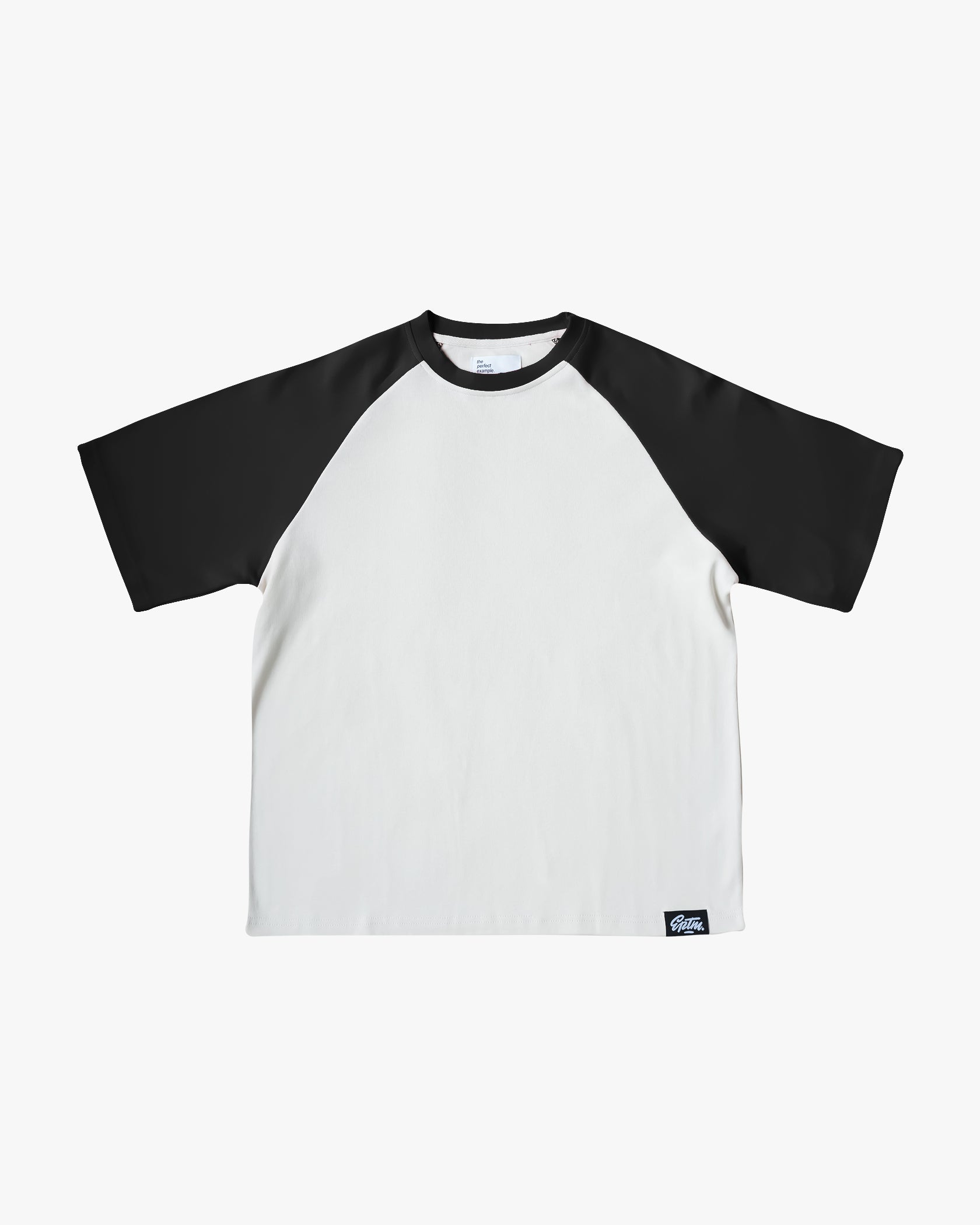 EPTM Boxy Raglan Tee - Black