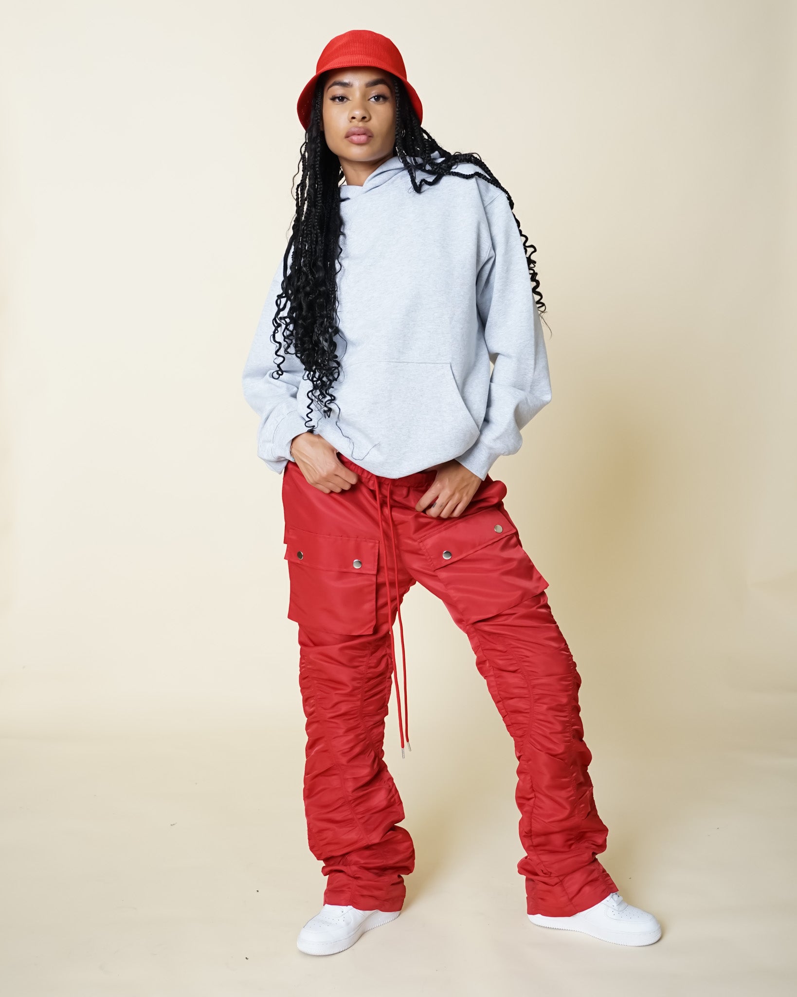 EPTM Perfect Boxy Hoodie - Heather Grey