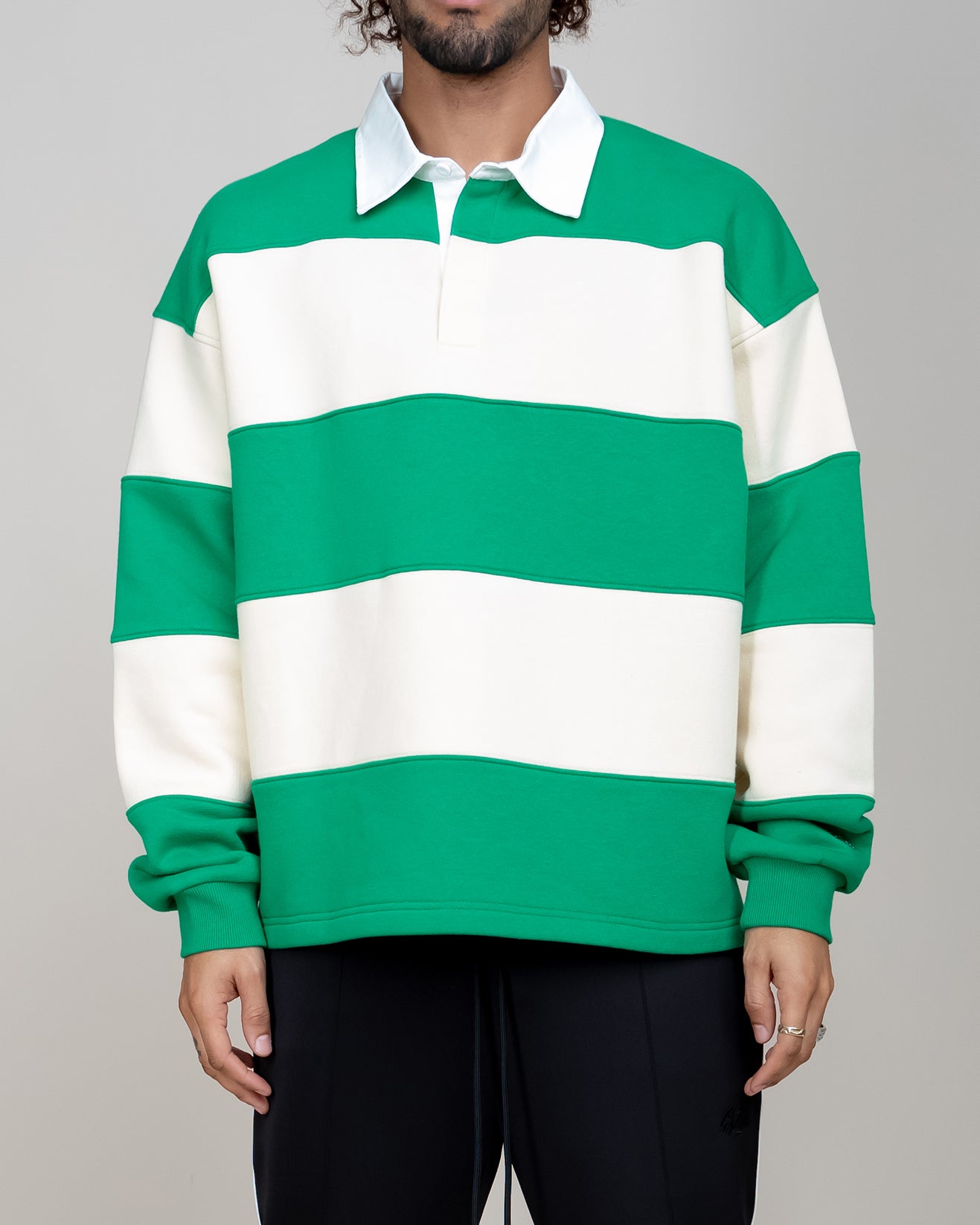 EPTM CLASSIC RUGBY PULLOVER-GREEN