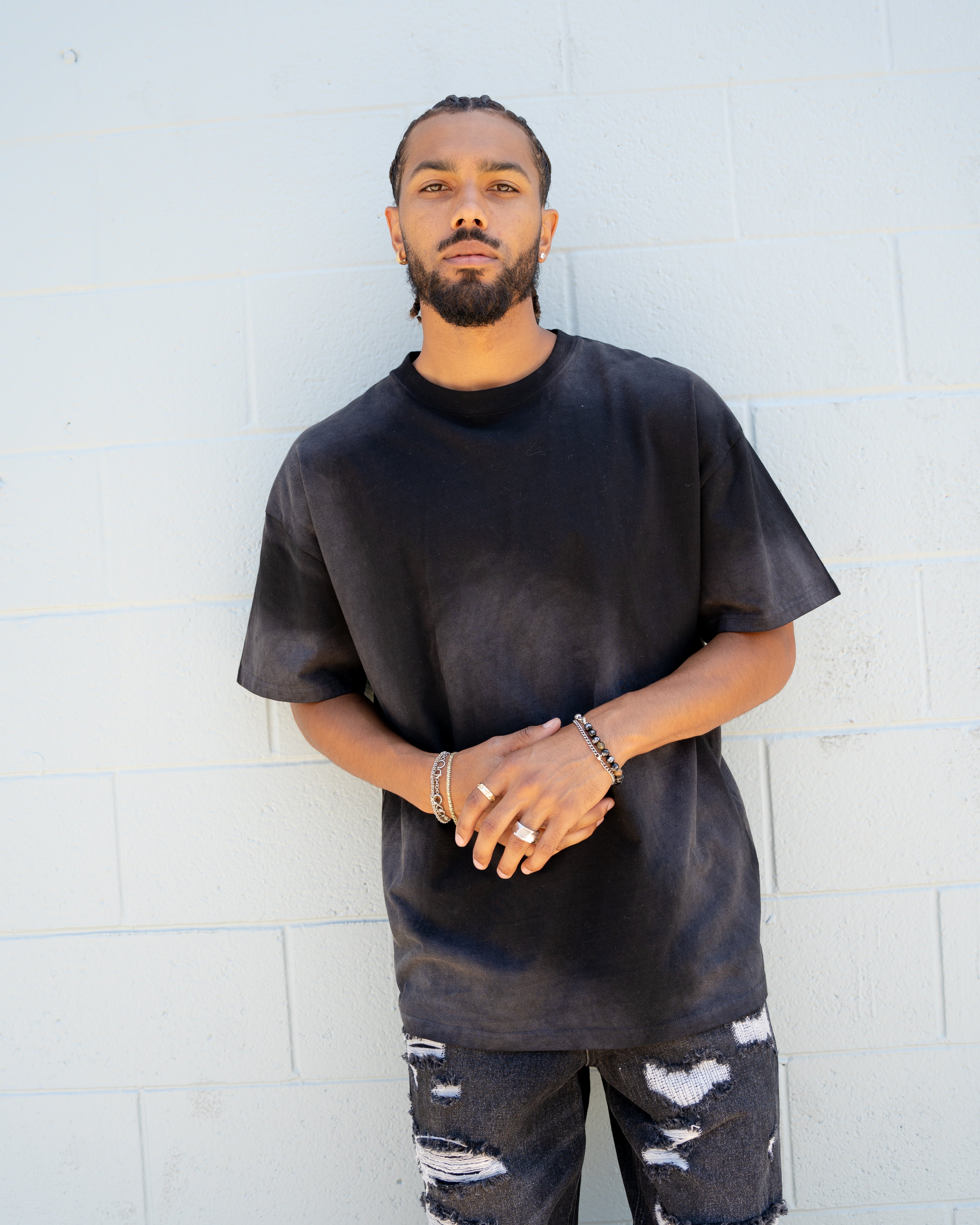 EPTM SUN FADED TEE - BLACK
