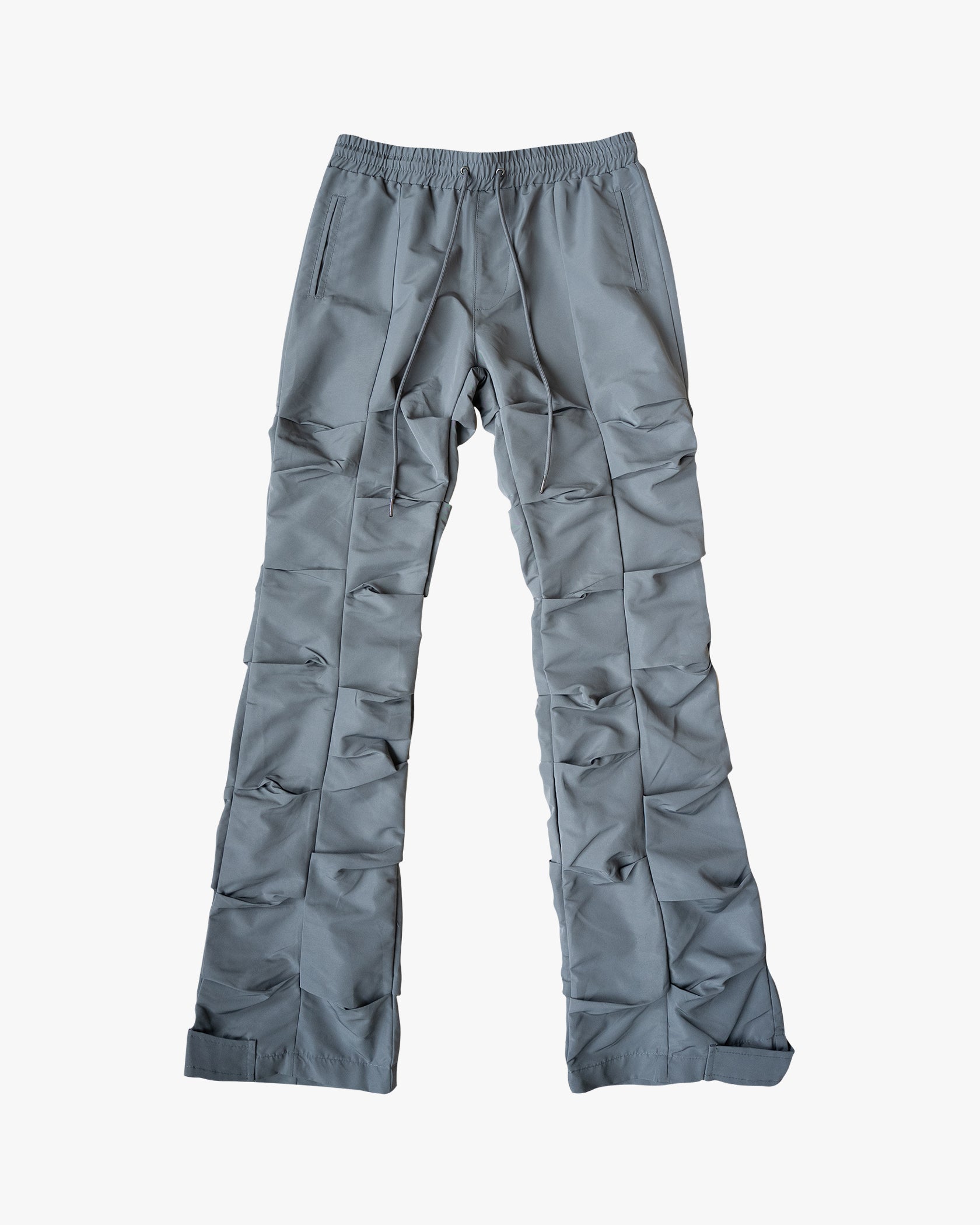 EPTM Flare Pants Men Ruched (Grey)