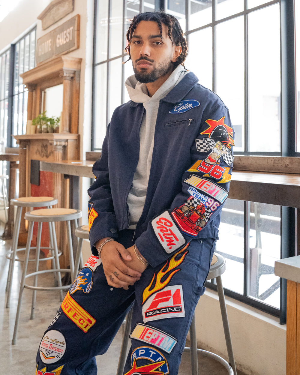 Turbo Carpenter Pants - Navy