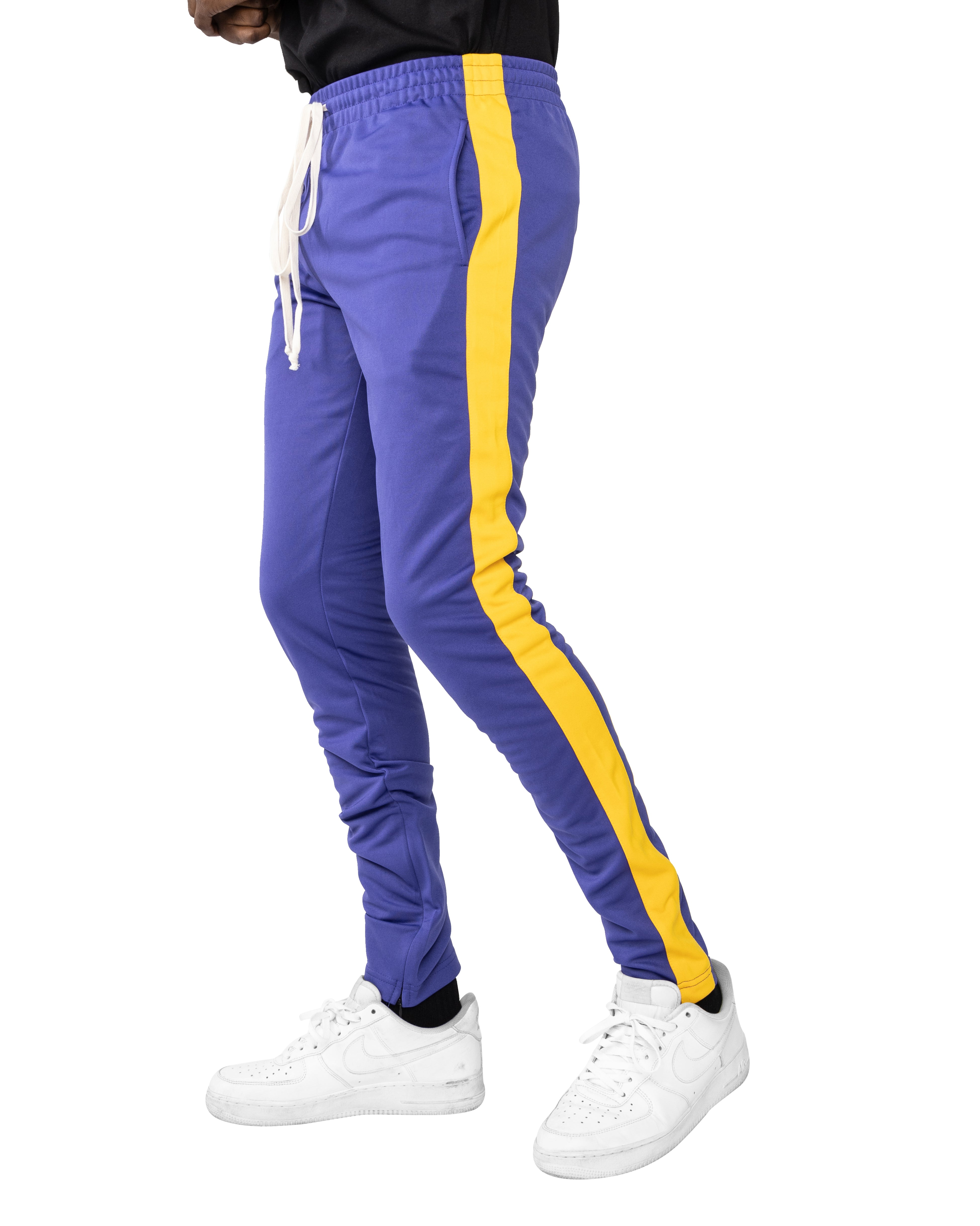 EPTM Track Pants - Purple/Yellow