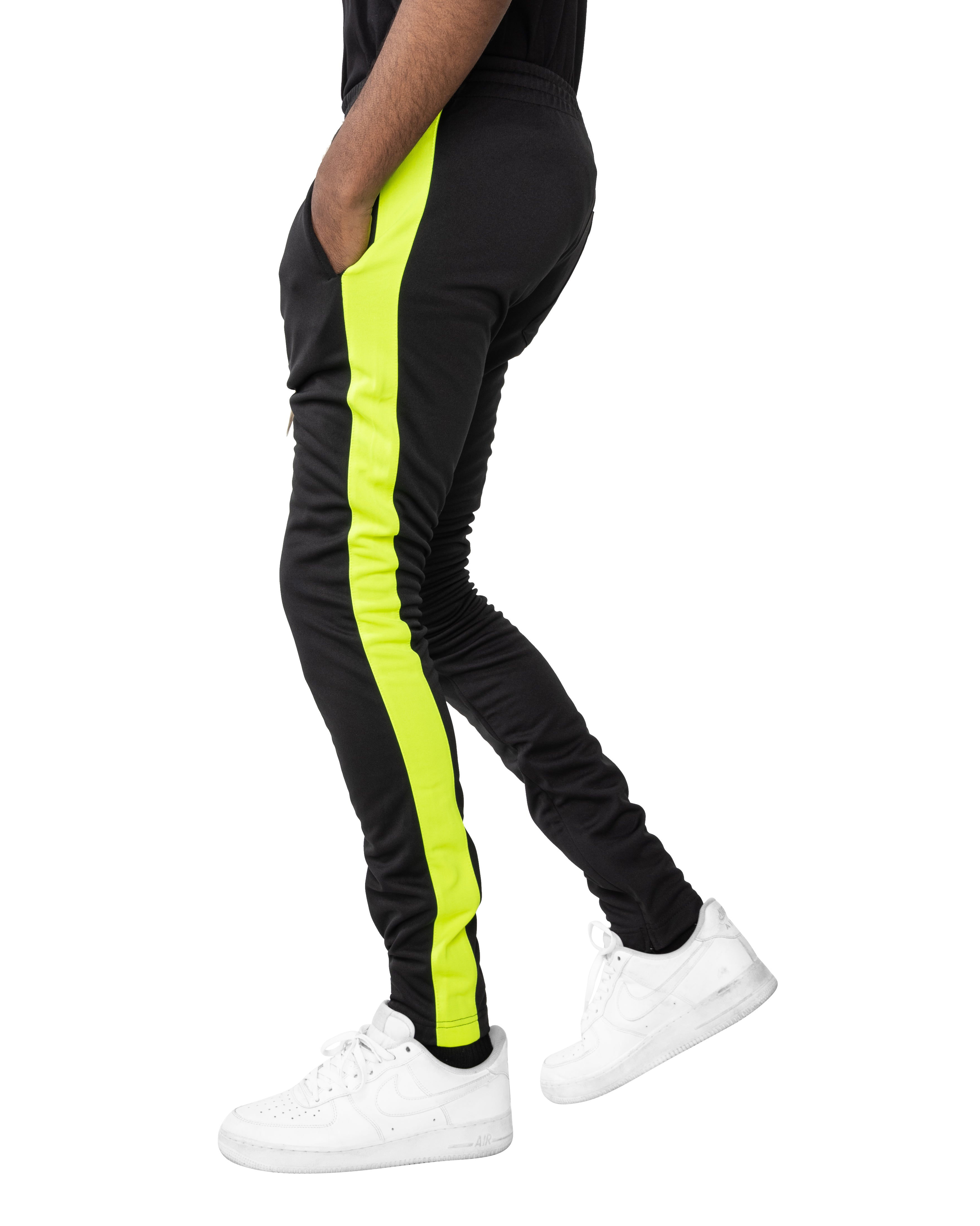 EPTM Track Pants - Black/Neon Green