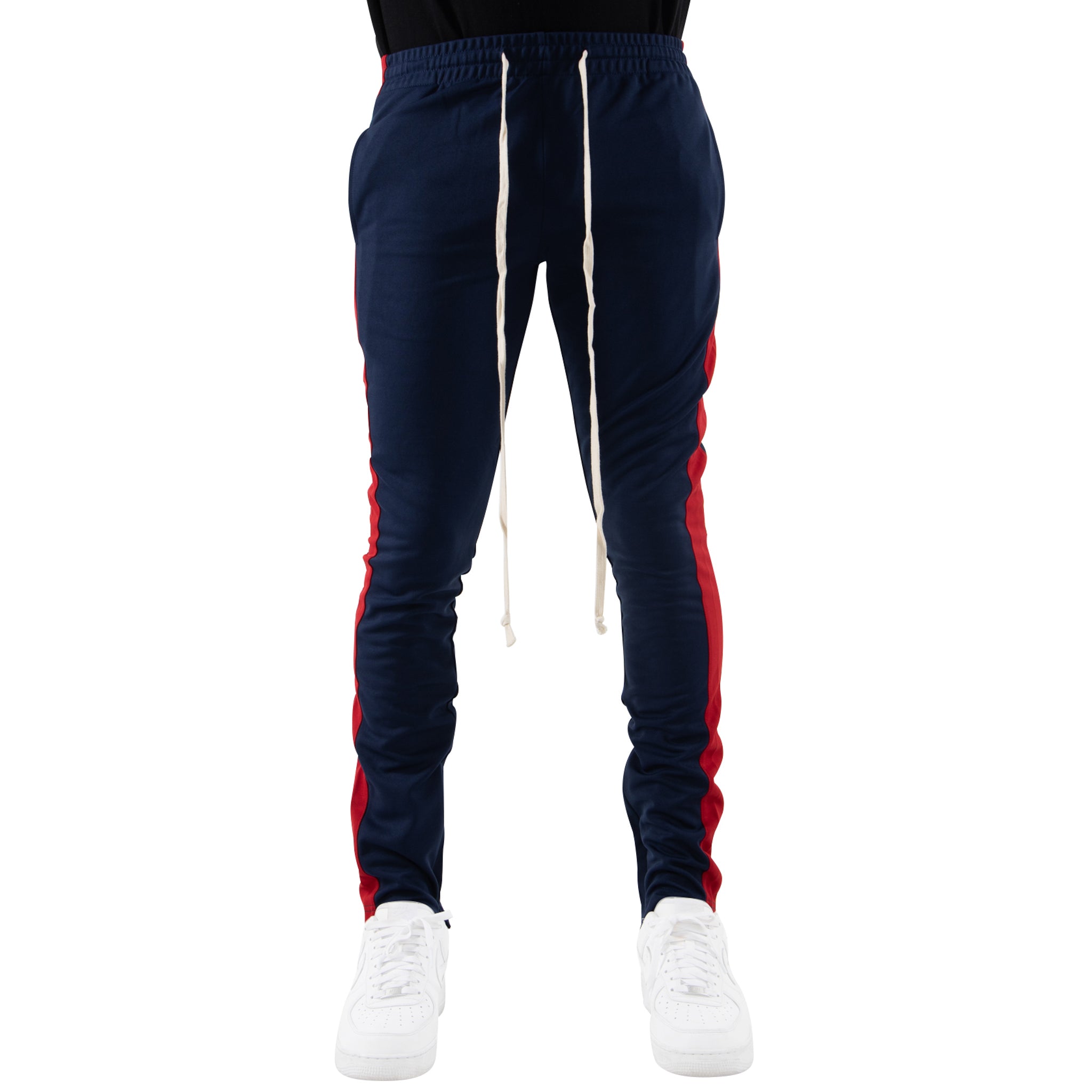 EPTM Track Pants - Navy/Red