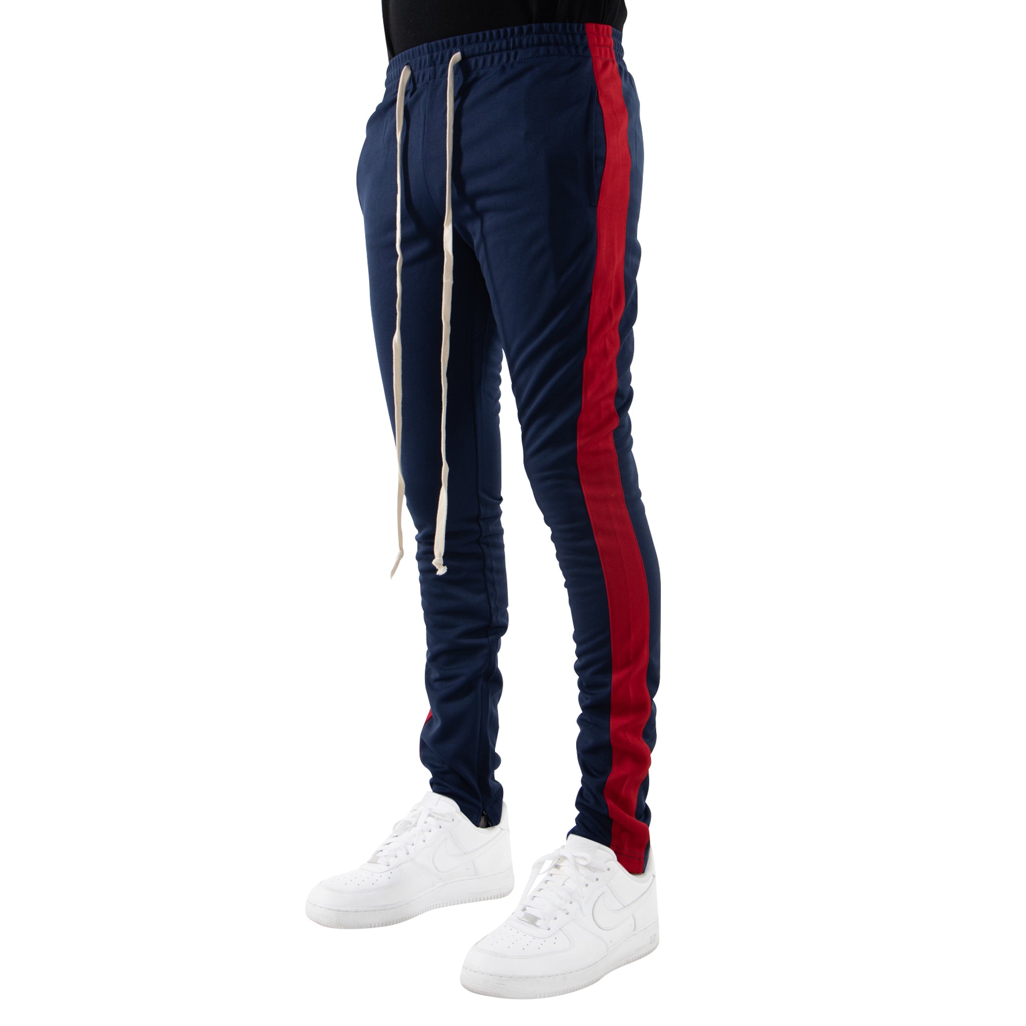 EPTM Track Pants - Navy/Red
