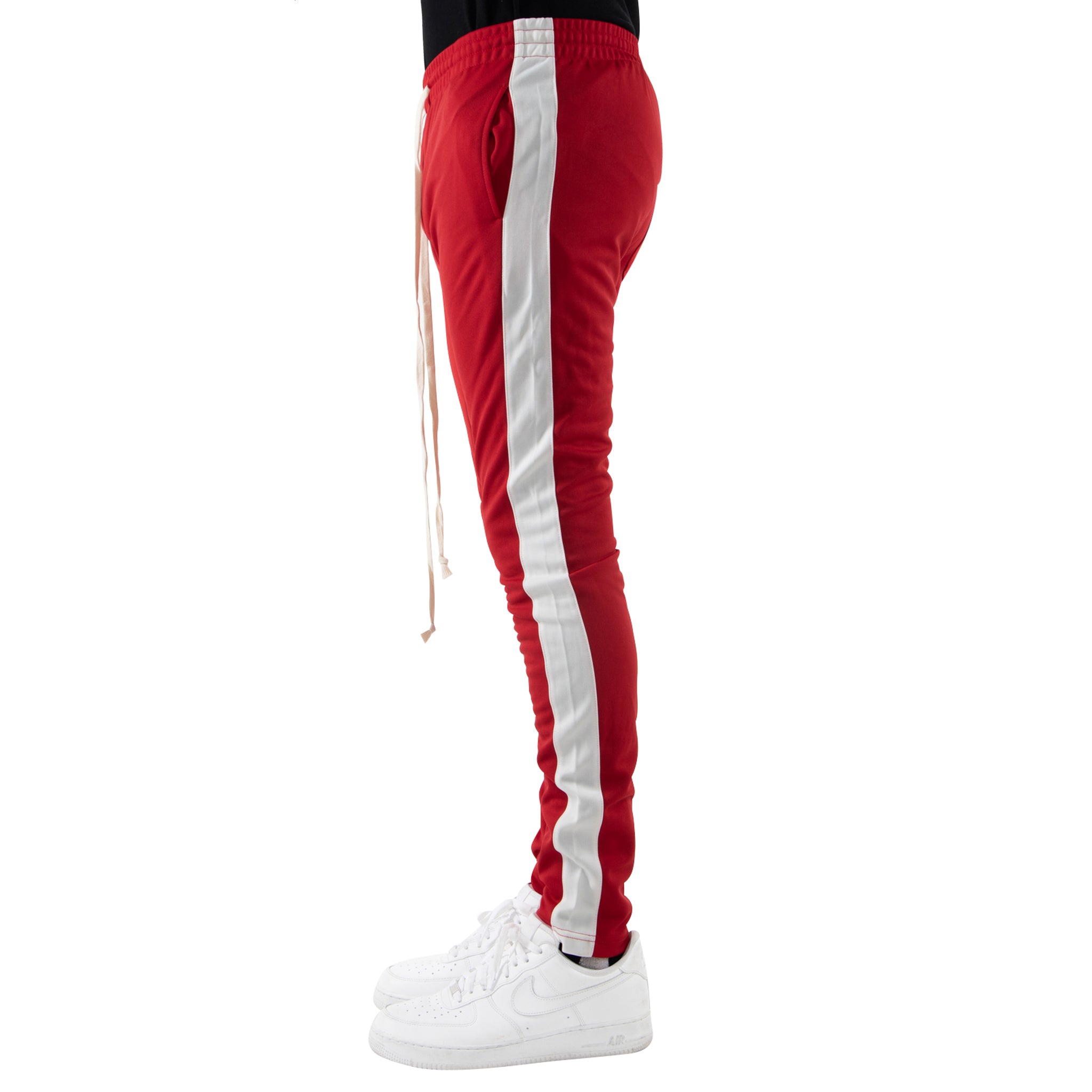 EPTM Track Pants - Red/White