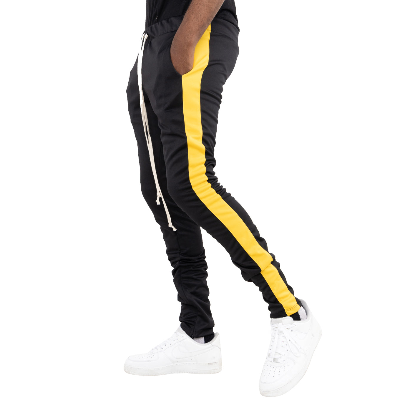 EPTM Track Pants - Black/Yellow