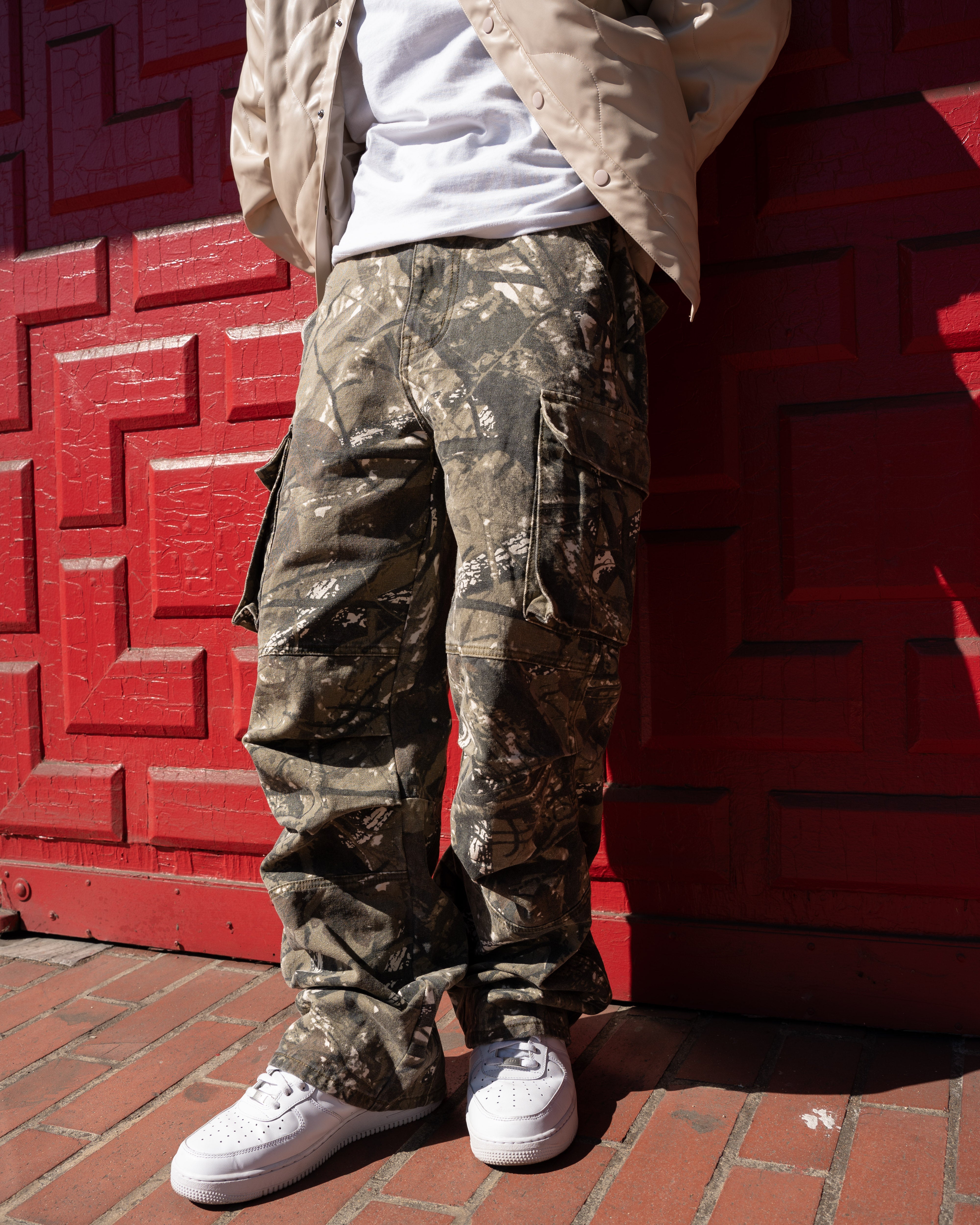 Embrace the Bold: Baggy Camo Cargo Pants Are Back in Action