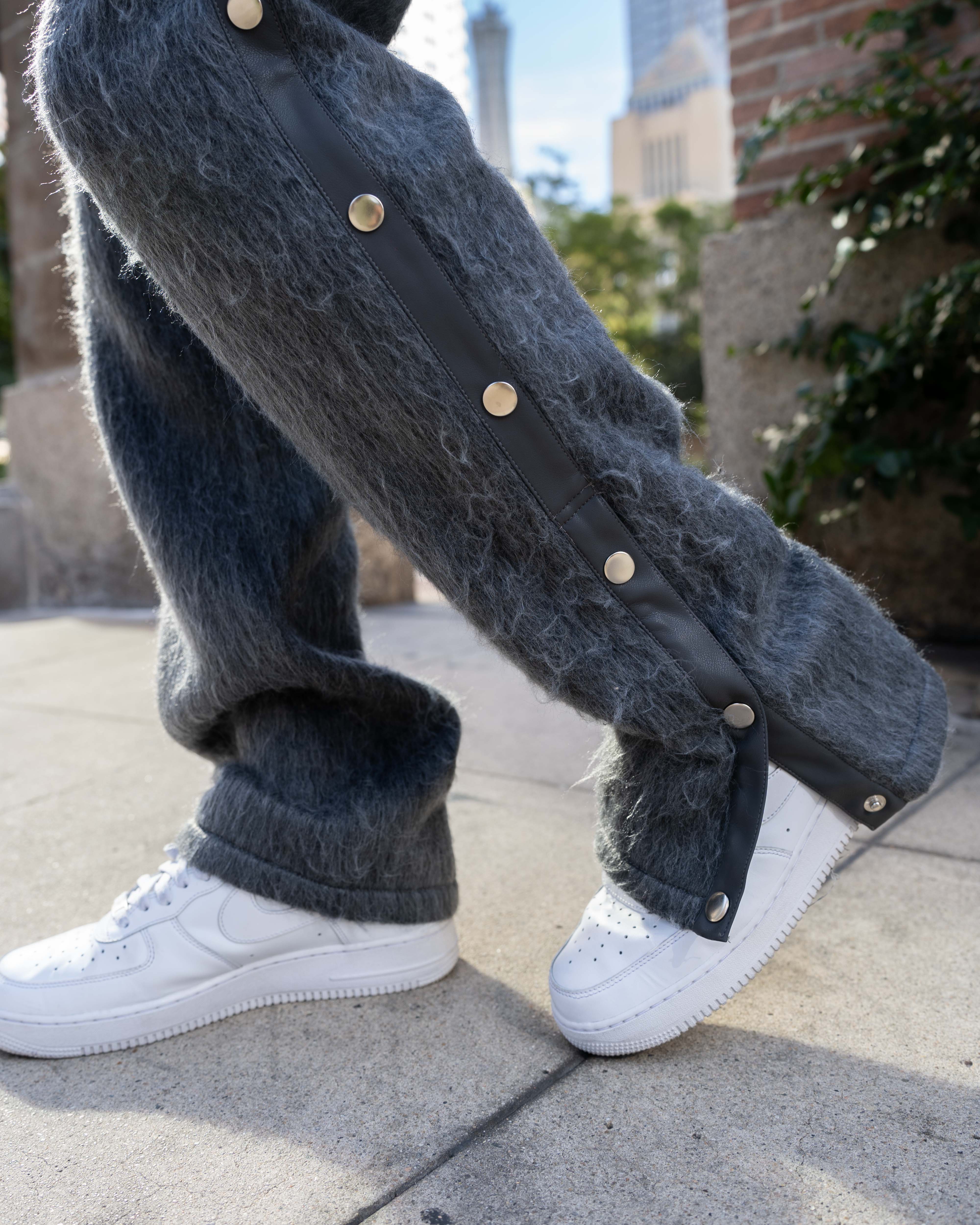 Elevate Your Style with the Mohair Snap Pants