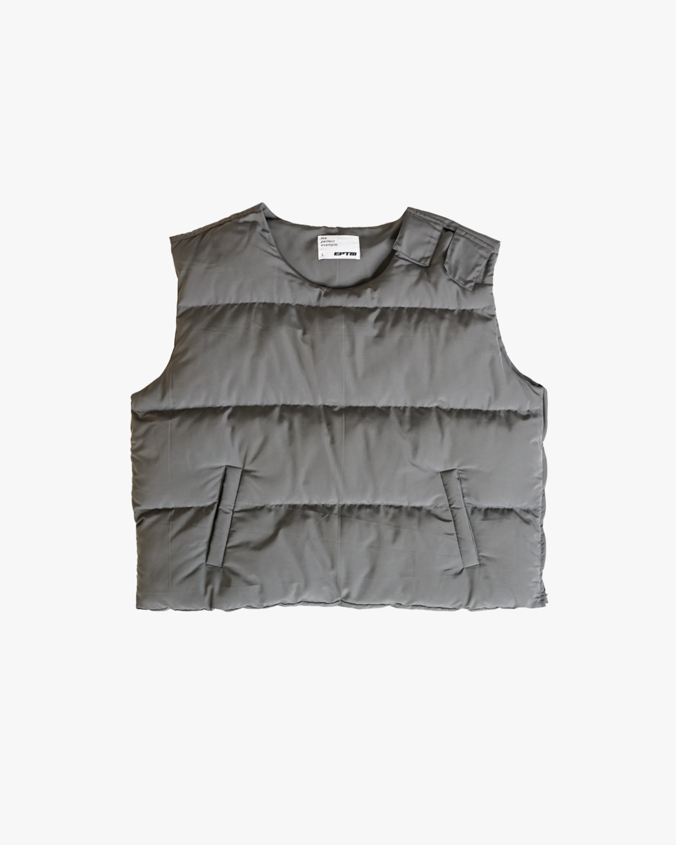 EPTM TACTICAL PUFFER VEST-GREY