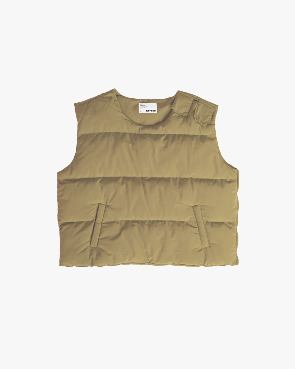 EPTM TACTICAL PUFFER VEST-TAN