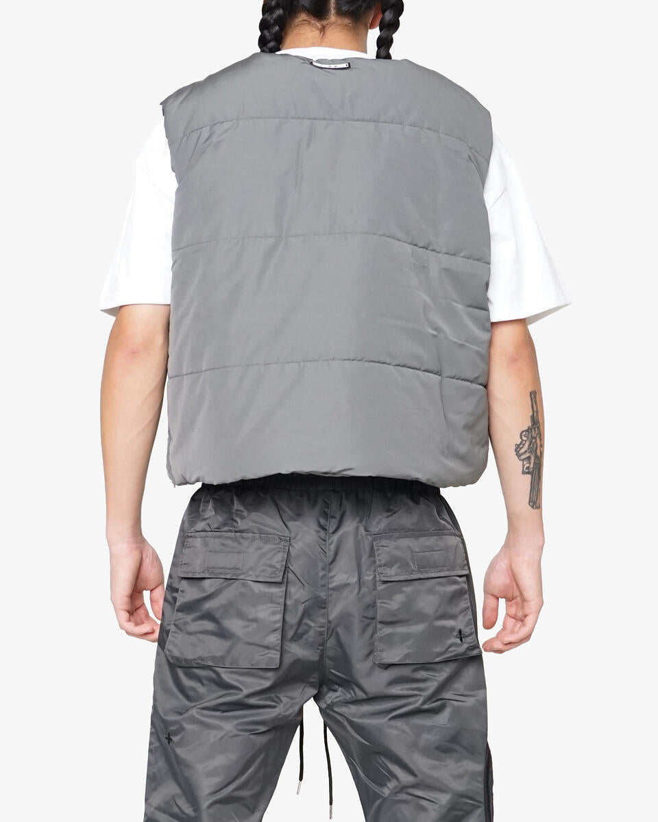 EPTM TACTICAL PUFFER VEST-GREY