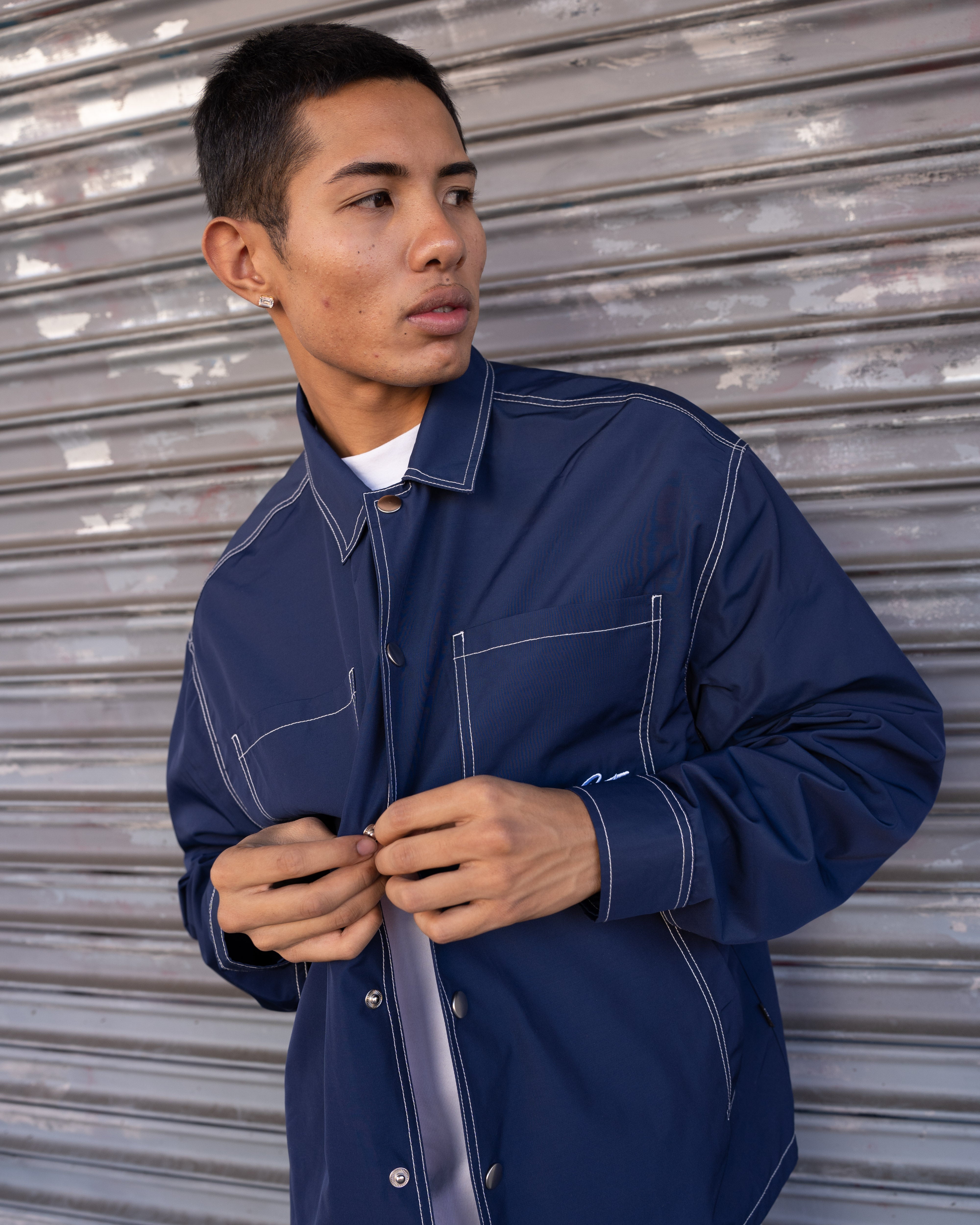 EPTM PACIFIC L/S SHIRT - NAVY