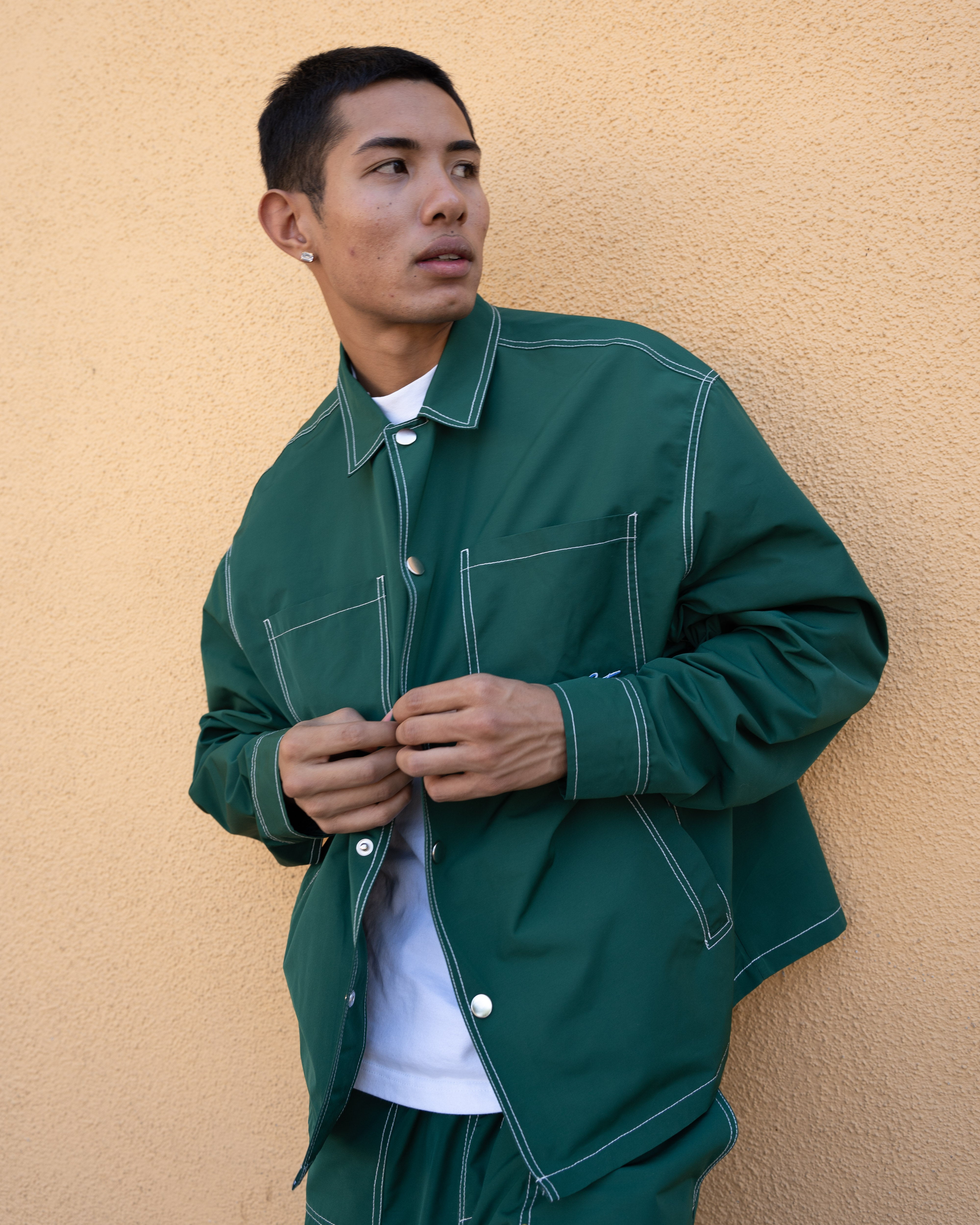 EPTM PACIFIC L/S SHIRT - HUNTER GREEN