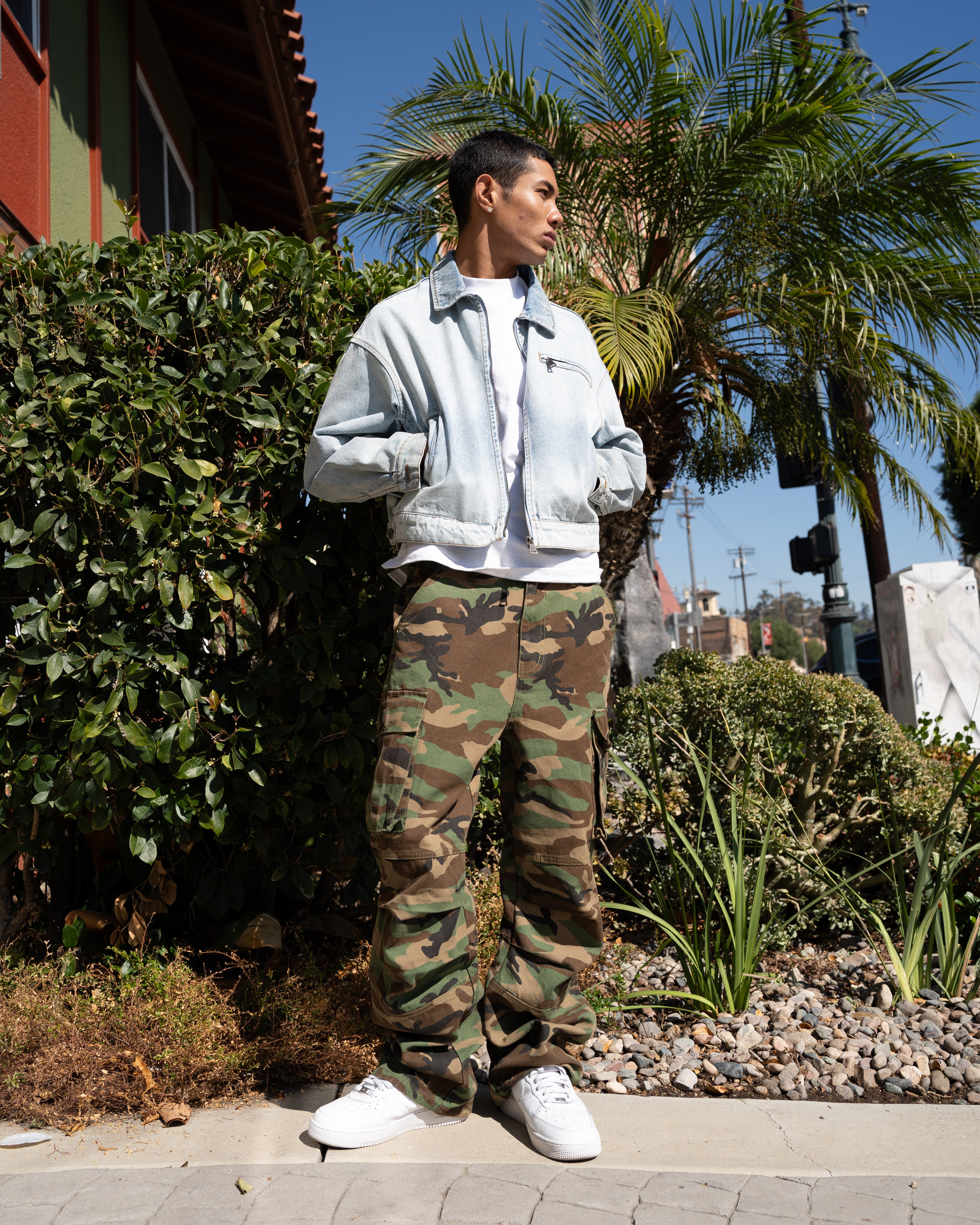 BAGGY CAMO CARGO - OG CAMO