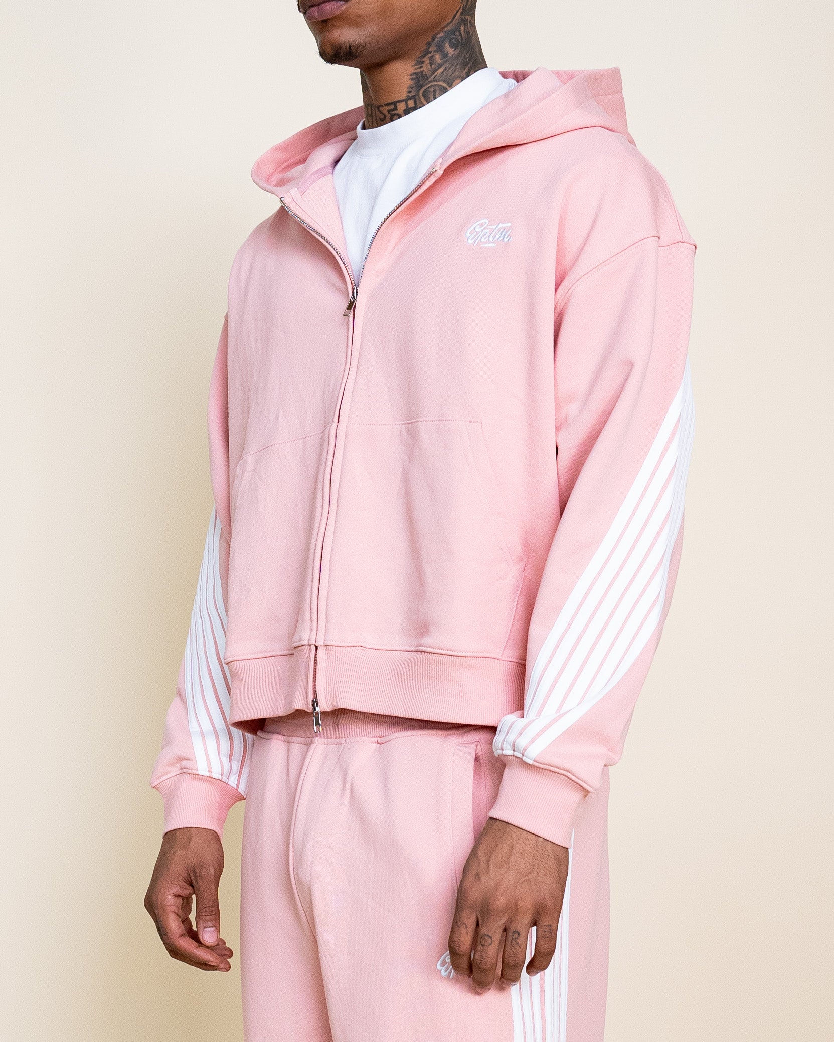 EPTM HIGHLAND ZIP UP HOODIE - PINK