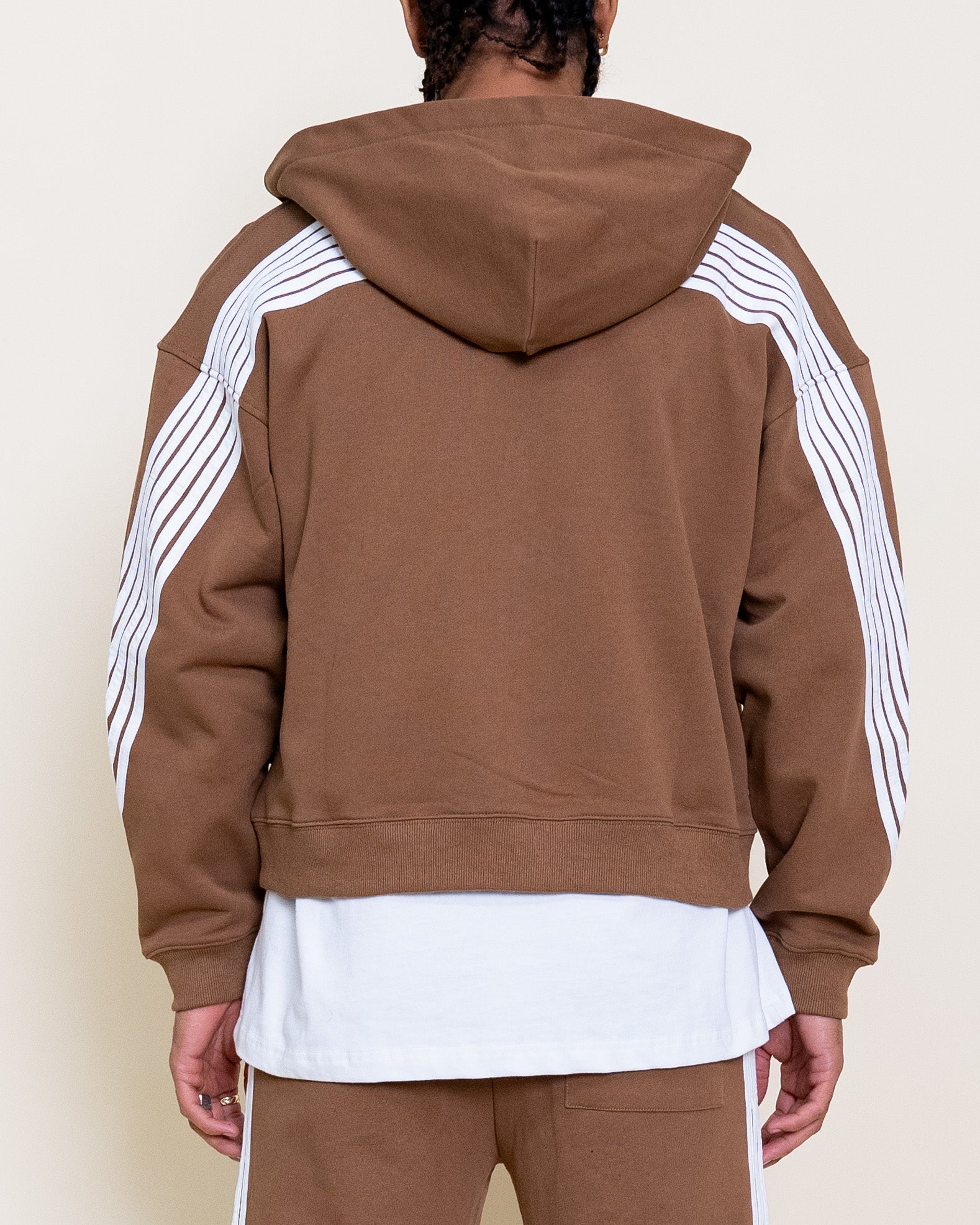 EPTM HIGHLAND ZIP UP HOODIE - MOCHA