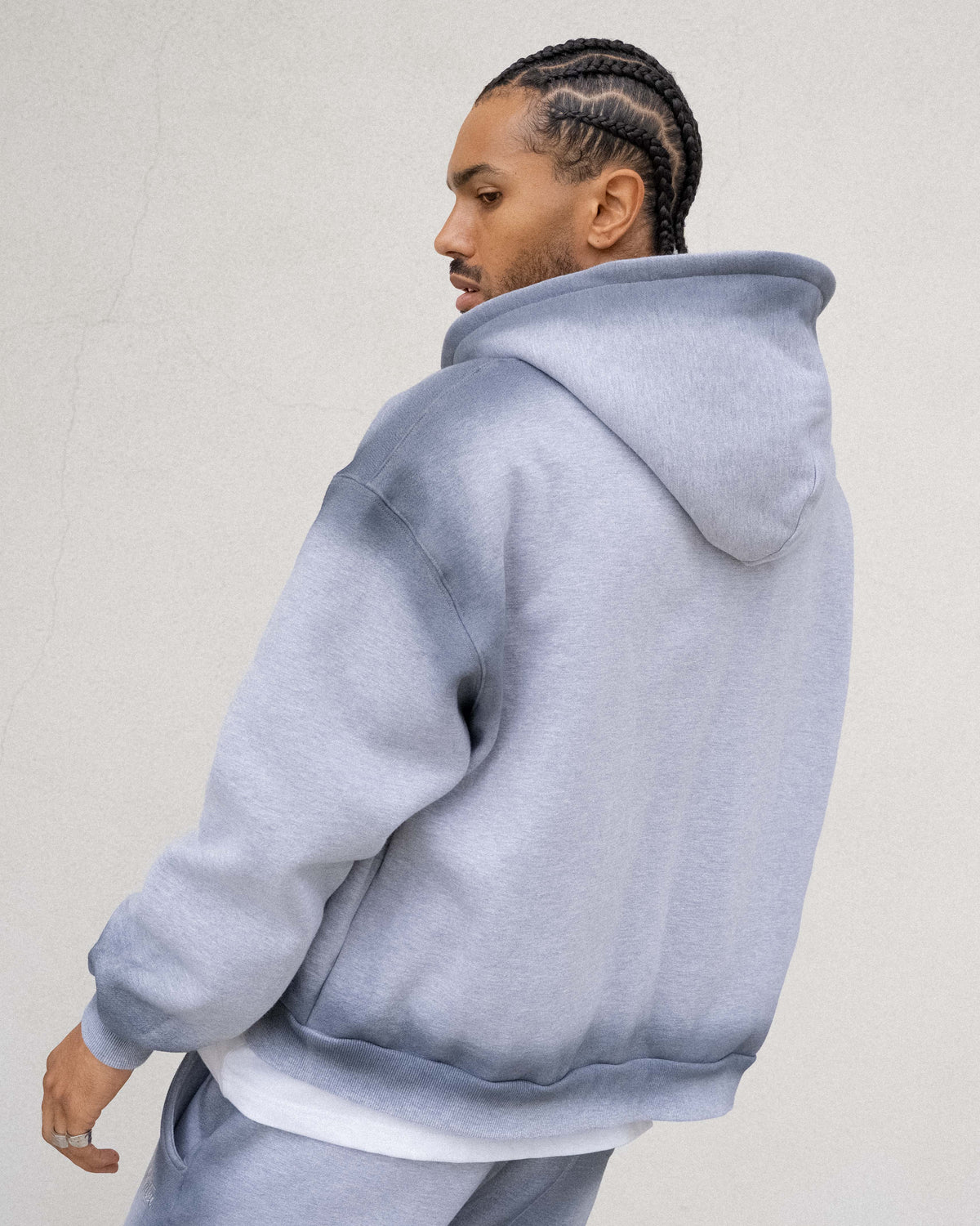 EPTM Baylor Zip Up Hoodie -  Heather Grey