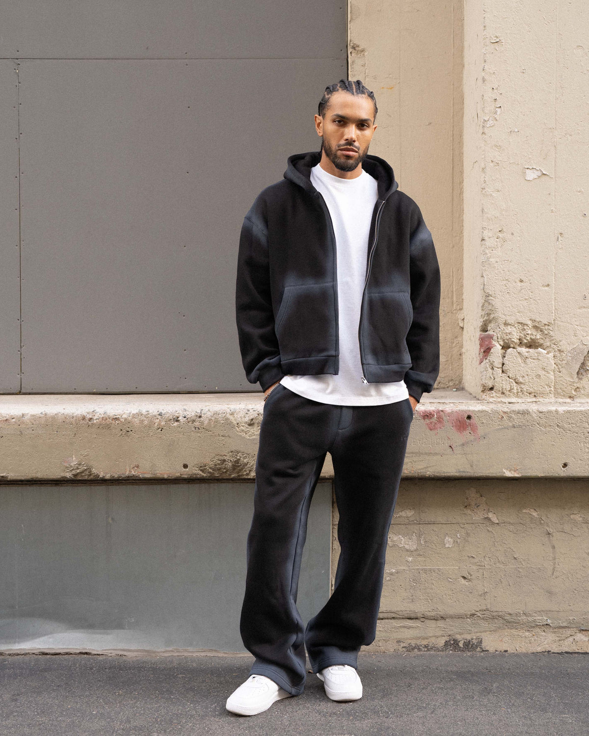 EPTM Baylor Zip Up Hoodie - Black