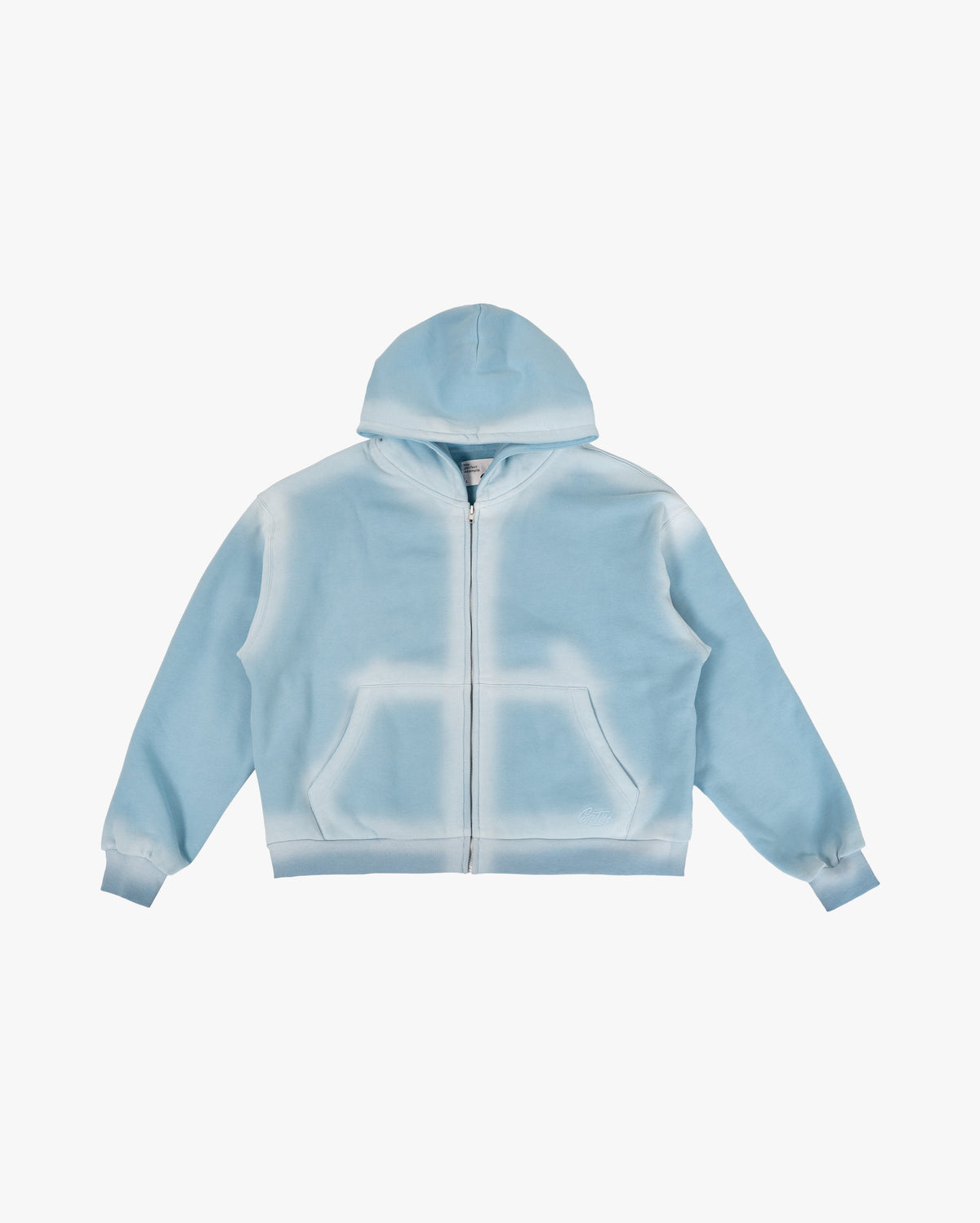 EPTM Baylor Zip Up Hoodie - Sky Blue
