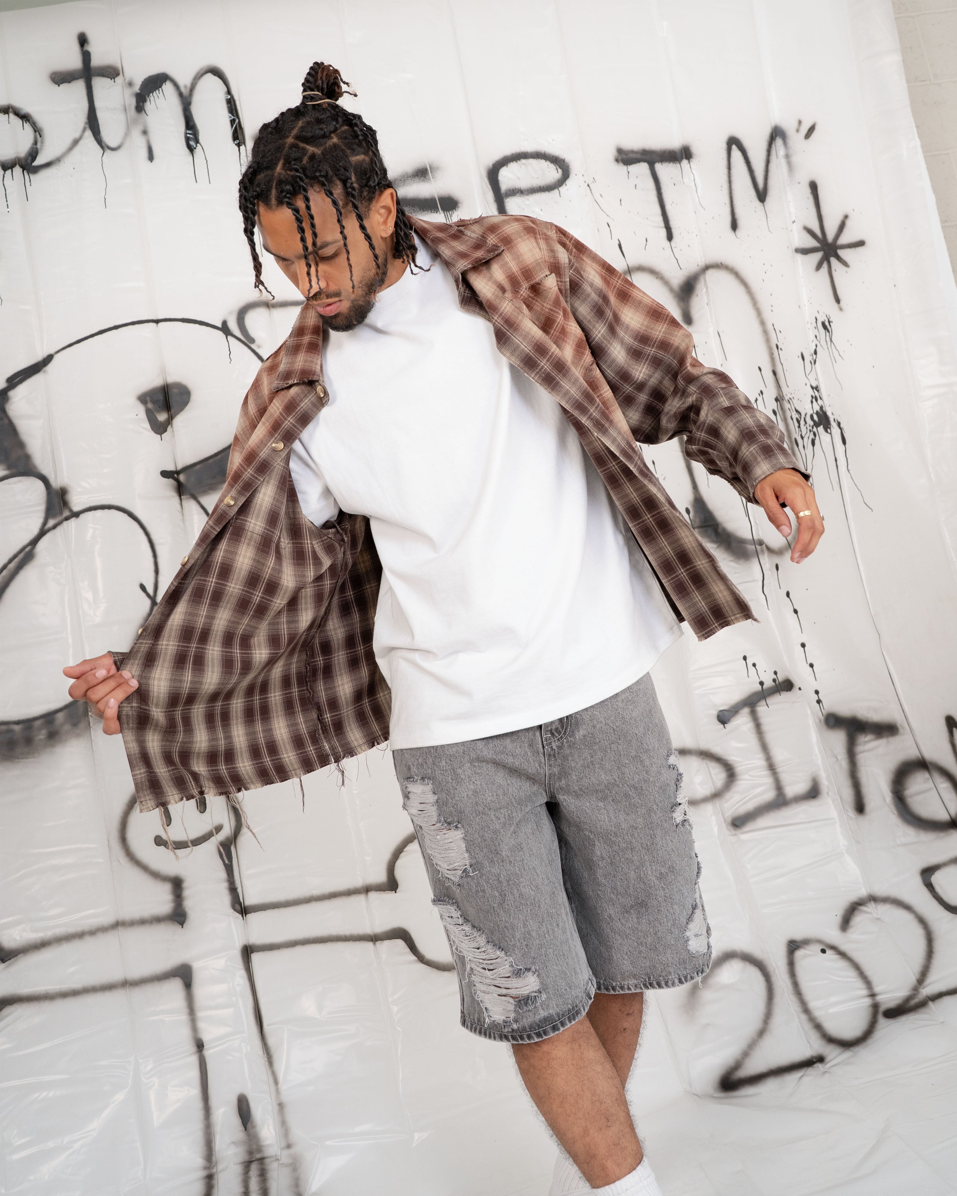EPTM Bleached Flannels - Brown