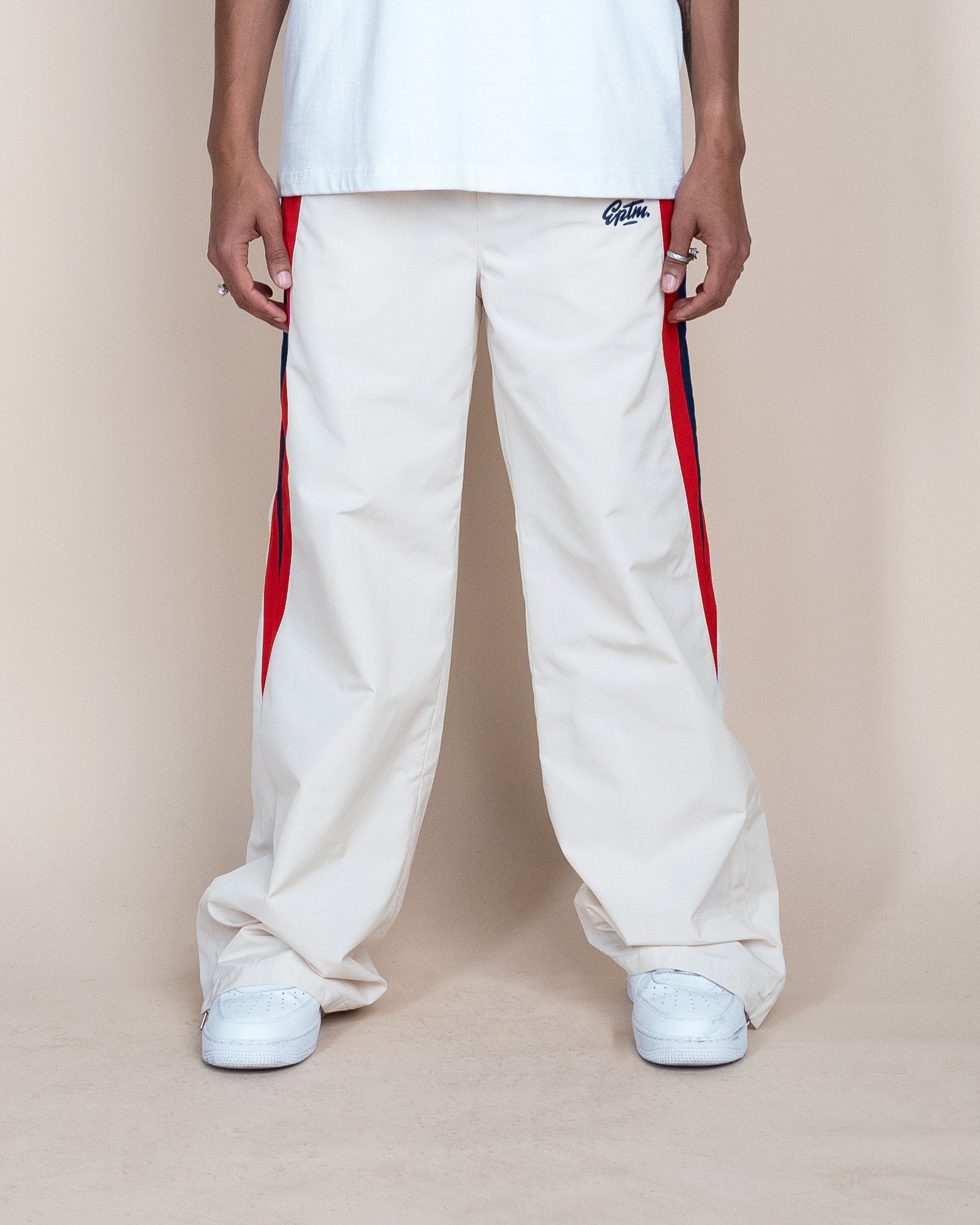 EPTM BIGGIE TRACK PANTS-CREAM