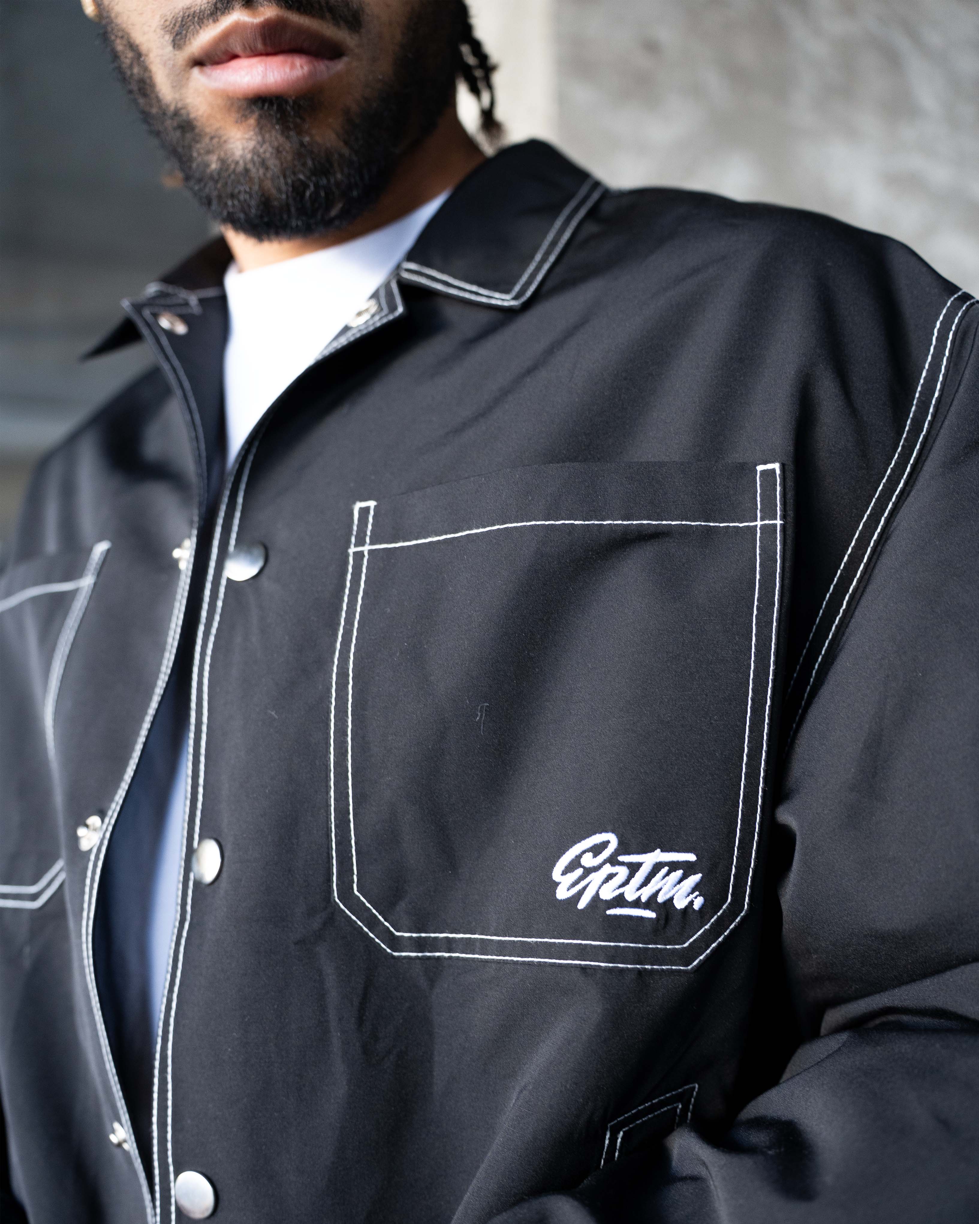 EPTM PACIFIC L/S SHIRT - BLACK